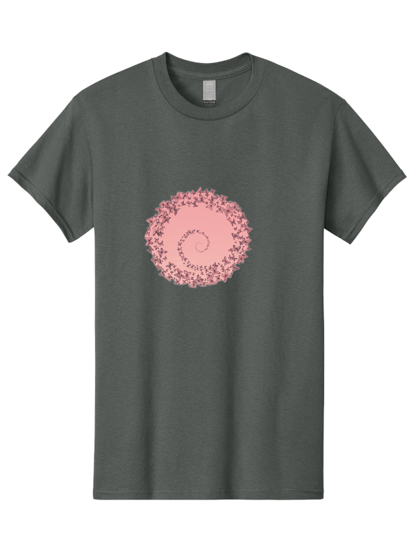 Butterfly-Spiral Men'S Graphic Tee, 100% Cotton, Comfortable Casual Summer Wear, Machine Washable, Vintage Camera, Old Camera, Antique Camera, Black Camera, Classic Photography, Photography Equipment, Nostalgic Device, Film Camera, Camera Art Baj368