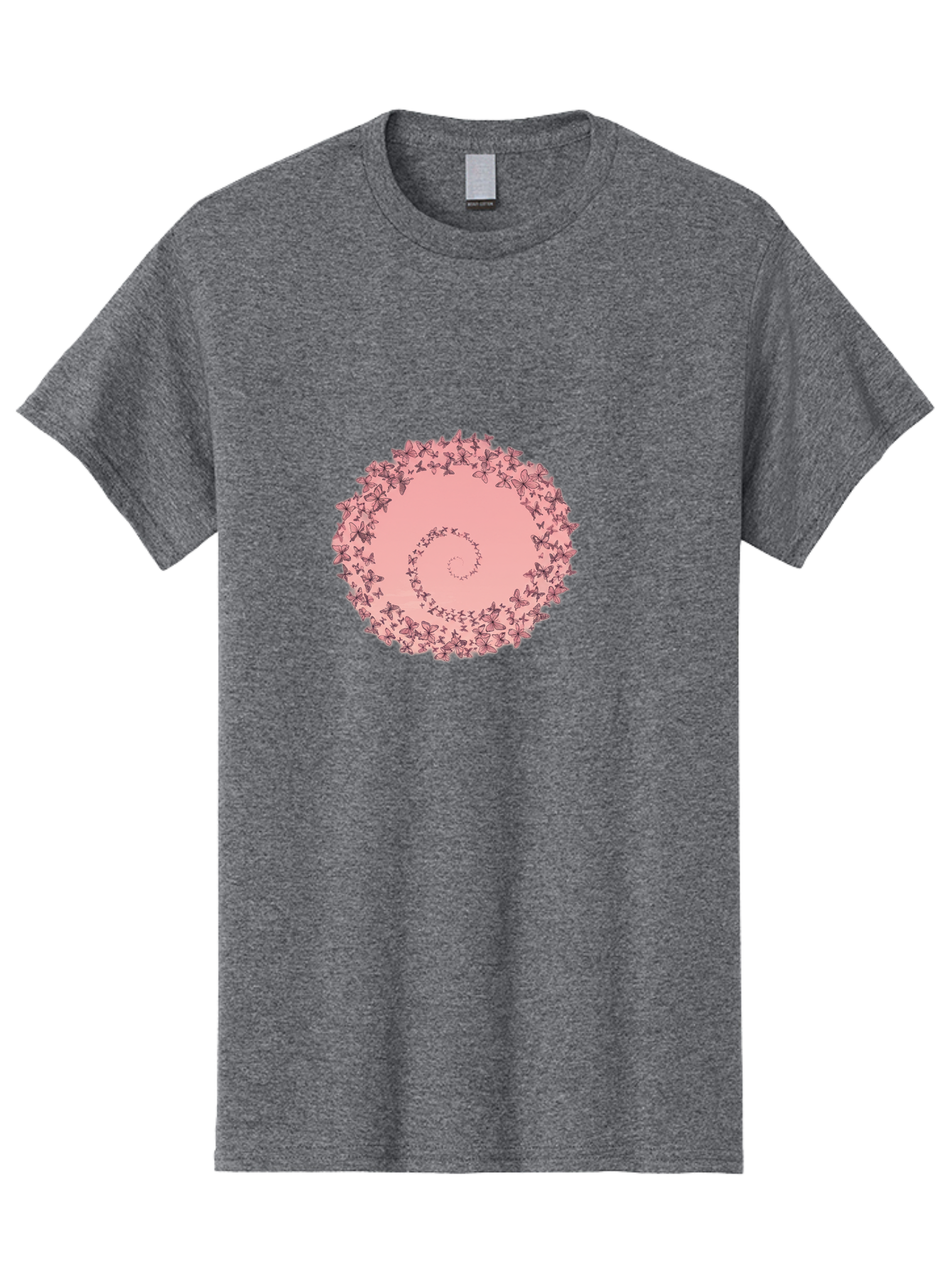 Butterfly-Spiral Men'S Graphic Tee, 100% Cotton, Comfortable Casual Summer Wear, Machine Washable, Vintage Camera, Old Camera, Antique Camera, Black Camera, Classic Photography, Photography Equipment, Nostalgic Device, Film Camera, Camera Art Baj368