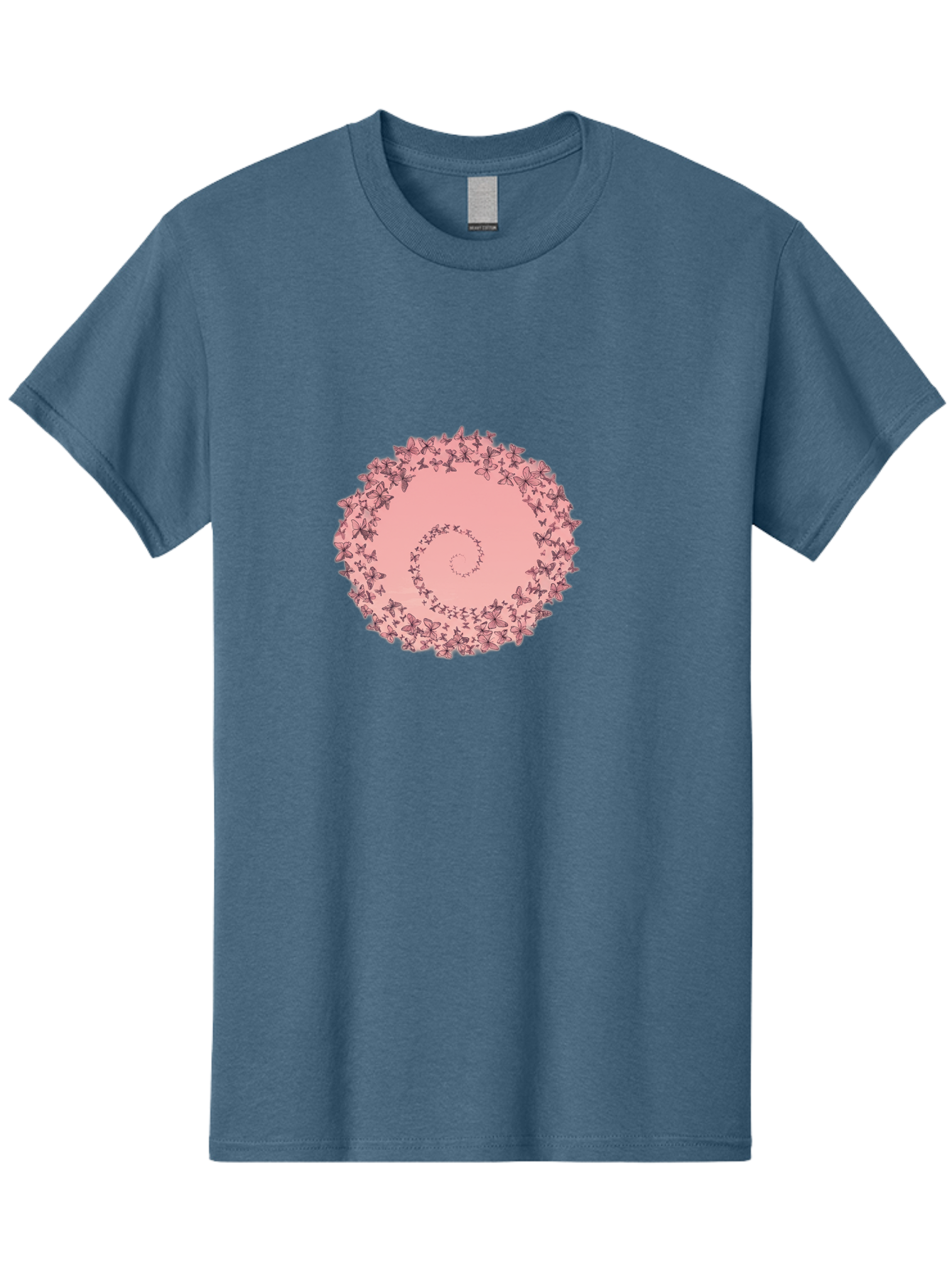 Butterfly-Spiral Men'S Graphic Tee, 100% Cotton, Comfortable Casual Summer Wear, Machine Washable, Vintage Camera, Old Camera, Antique Camera, Black Camera, Classic Photography, Photography Equipment, Nostalgic Device, Film Camera, Camera Art Baj368