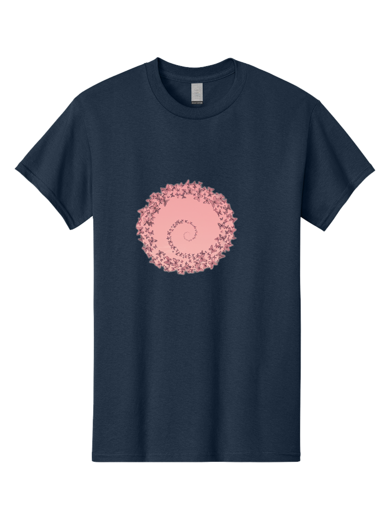 Butterfly-Spiral Men'S Graphic Tee, 100% Cotton, Comfortable Casual Summer Wear, Machine Washable, Vintage Camera, Old Camera, Antique Camera, Black Camera, Classic Photography, Photography Equipment, Nostalgic Device, Film Camera, Camera Art Baj368