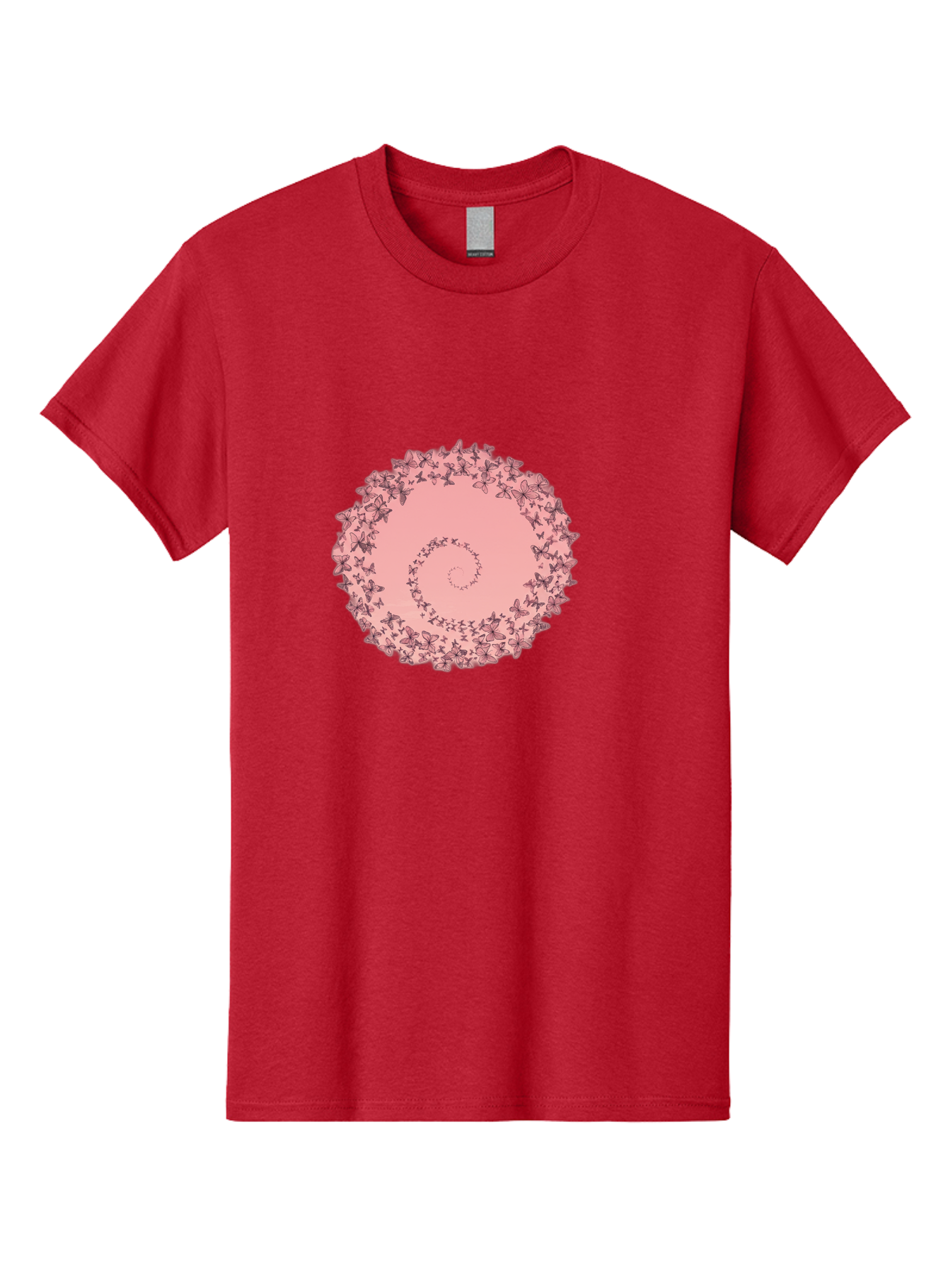 Butterfly-Spiral Men'S Graphic Tee, 100% Cotton, Comfortable Casual Summer Wear, Machine Washable, Vintage Camera, Old Camera, Antique Camera, Black Camera, Classic Photography, Photography Equipment, Nostalgic Device, Film Camera, Camera Art Baj368