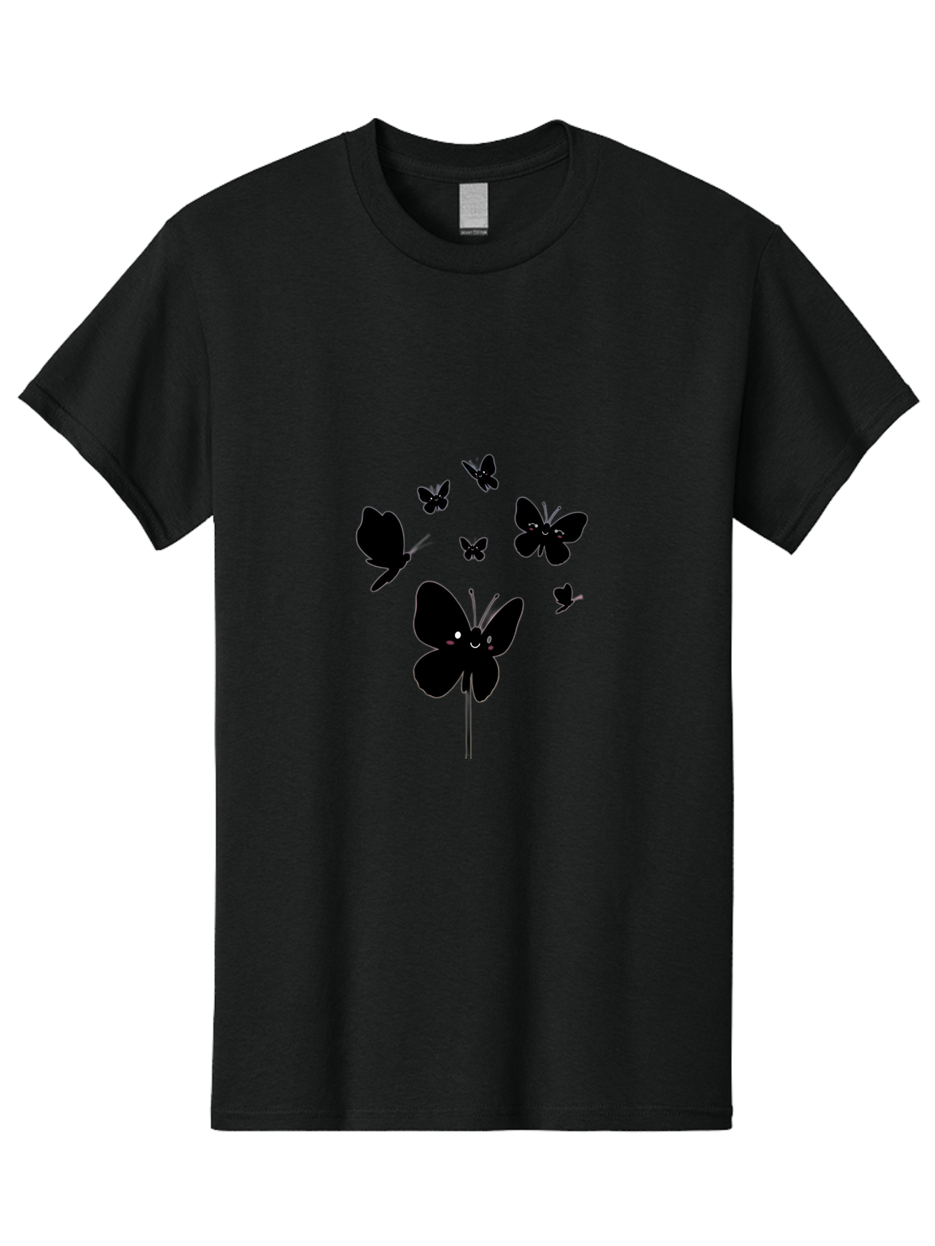 Butterfly-Swarm Men'S Graphic Tee, 100% Cotton, Comfortable Casual Summer Wear, Machine Washable, Vintage Camera, Old Camera, Antique Camera, Black Camera, Classic Photography, Photography Equipment, Nostalgic Device, Film Camera, Camera Art Baj369