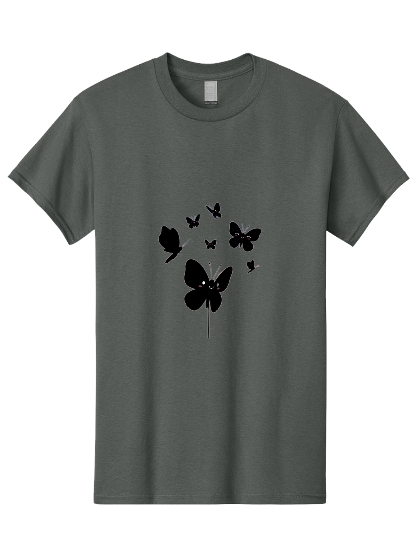 Butterfly-Swarm Men'S Graphic Tee, 100% Cotton, Comfortable Casual Summer Wear, Machine Washable, Vintage Camera, Old Camera, Antique Camera, Black Camera, Classic Photography, Photography Equipment, Nostalgic Device, Film Camera, Camera Art Baj369