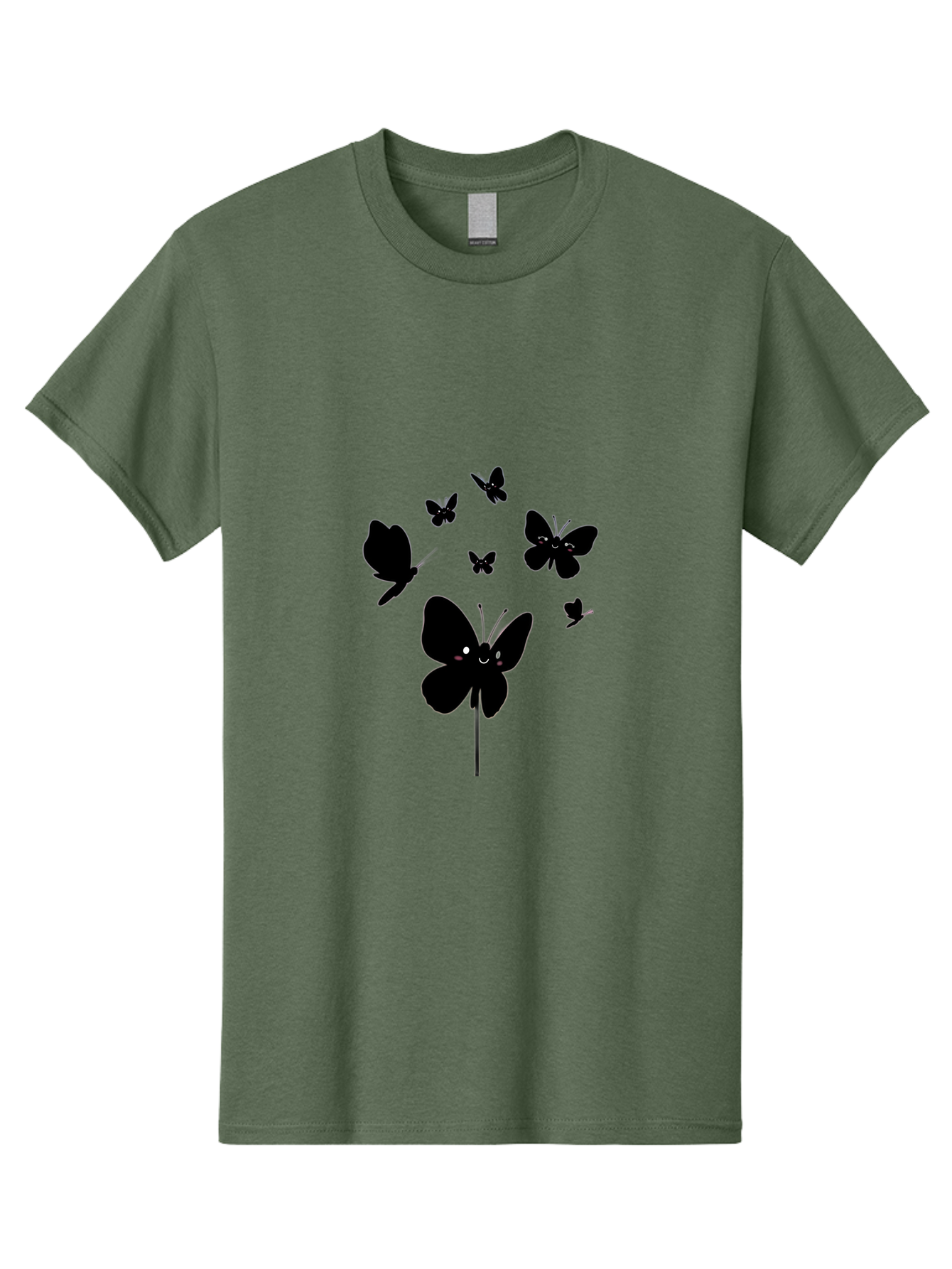Butterfly-Swarm Men'S Graphic Tee, 100% Cotton, Comfortable Casual Summer Wear, Machine Washable, Vintage Camera, Old Camera, Antique Camera, Black Camera, Classic Photography, Photography Equipment, Nostalgic Device, Film Camera, Camera Art Baj369