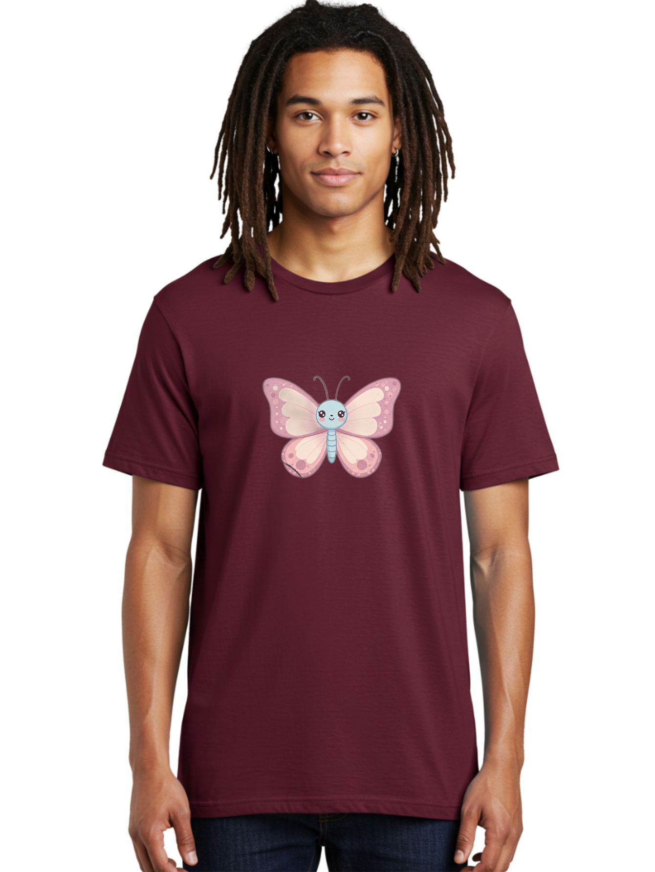 Butterfly Men'S Graphic Tee, 100% Cotton, Comfortable Casual Summer Wear, Machine Washable, Vintage Camera, Old Camera, Antique Camera, Black Camera, Classic Photography, Photography Equipment, Nostalgic Device, Film Camera, Camera Art Baj370