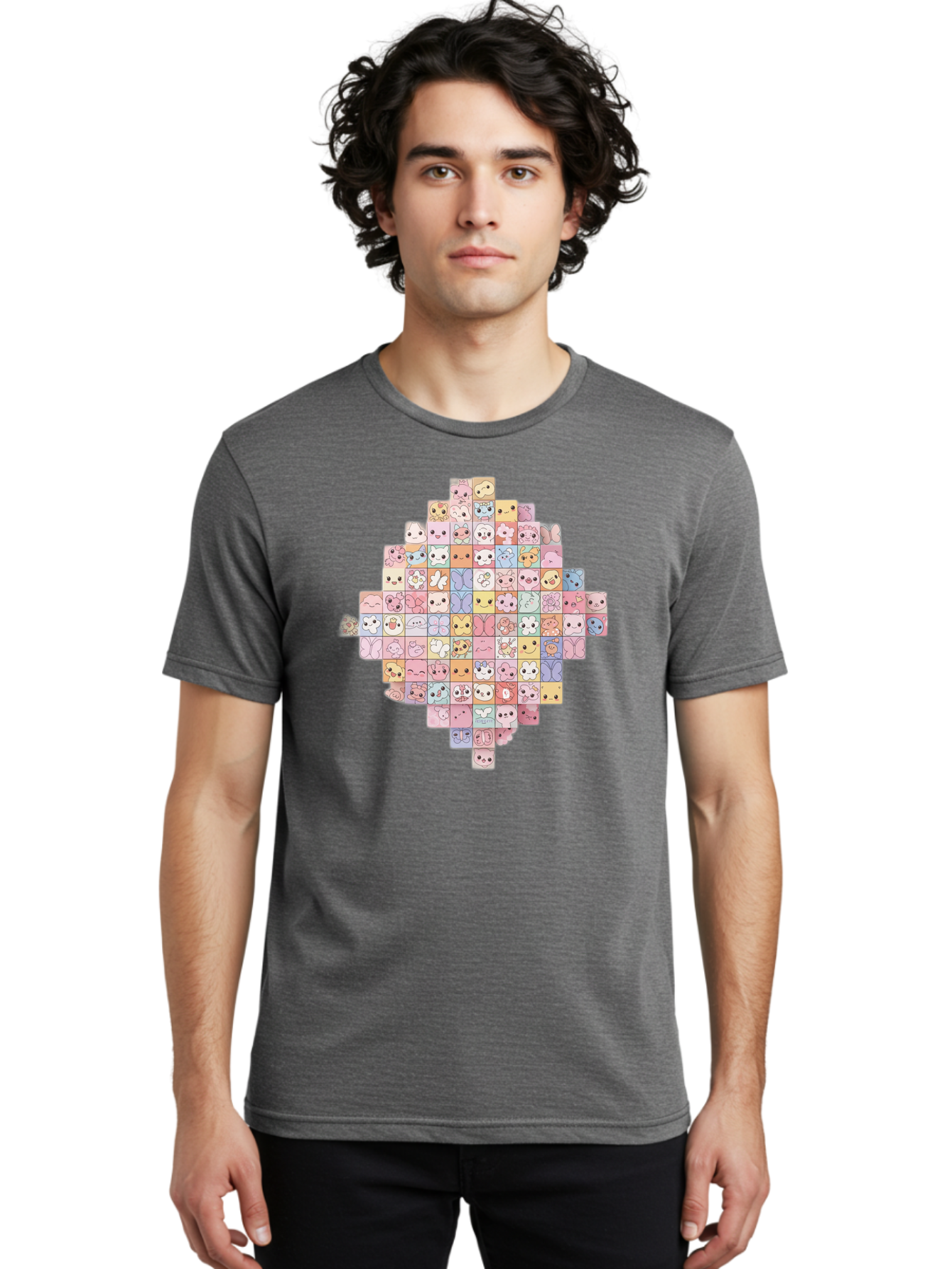Candy-Crush-Grid Men'S Graphic Tee, 100% Cotton, Comfortable Casual Summer Wear, Machine Washable, Vintage Camera, Old Camera, Antique Camera, Black Camera, Classic Photography, Photography Equipment, Nostalgic Device, Film Camera, Camera Art Baj371