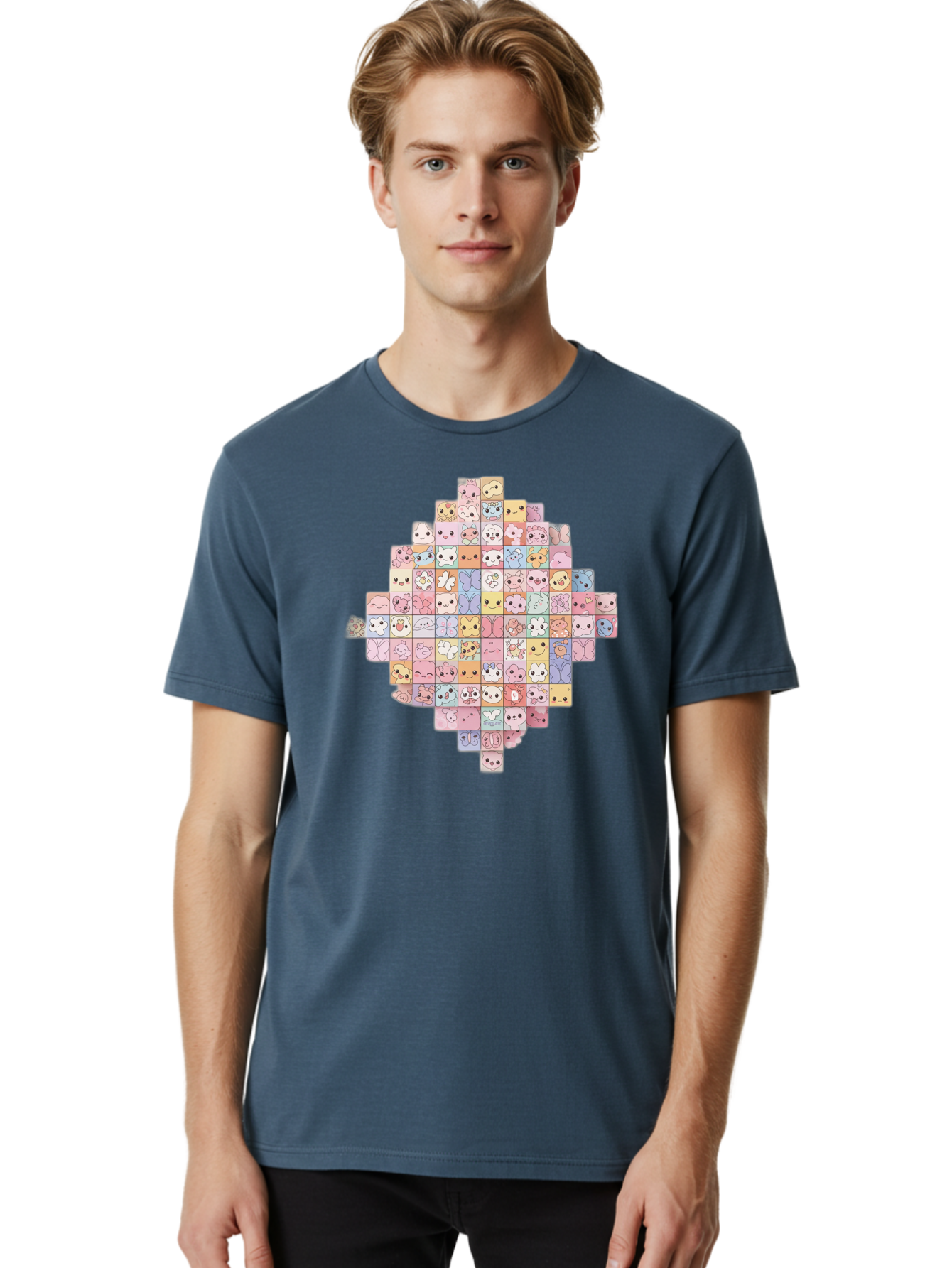 Candy-Crush-Grid Men'S Graphic Tee, 100% Cotton, Comfortable Casual Summer Wear, Machine Washable, Vintage Camera, Old Camera, Antique Camera, Black Camera, Classic Photography, Photography Equipment, Nostalgic Device, Film Camera, Camera Art Baj371