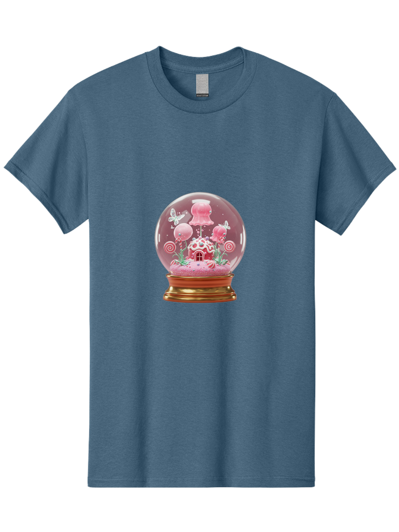 Candy-House-Snow-Globe Men'S Graphic Tee, 100% Cotton, Comfortable Casual Summer Wear, Machine Washable, Vintage Camera, Old Camera, Antique Camera, Black Camera, Classic Photography, Photography Equipment, Nostalgic Device, Film Camera, Baj372