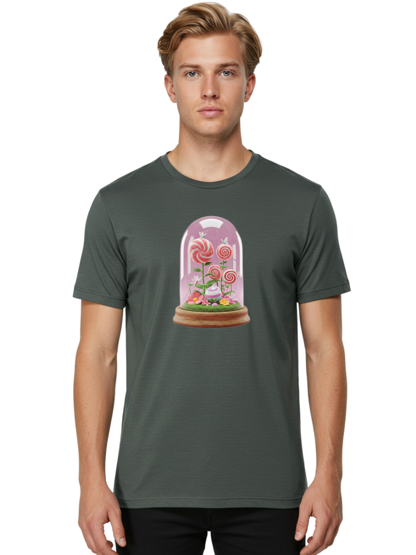 Candy-Land-Dome Men'S Graphic Tee, 100% Cotton, Comfortable Casual Summer Wear, Machine Washable, Vintage Camera, Old Camera, Antique Camera, Black Camera, Classic Photography, Photography Equipment, Nostalgic Device, Film Camera, Camera Art Baj373