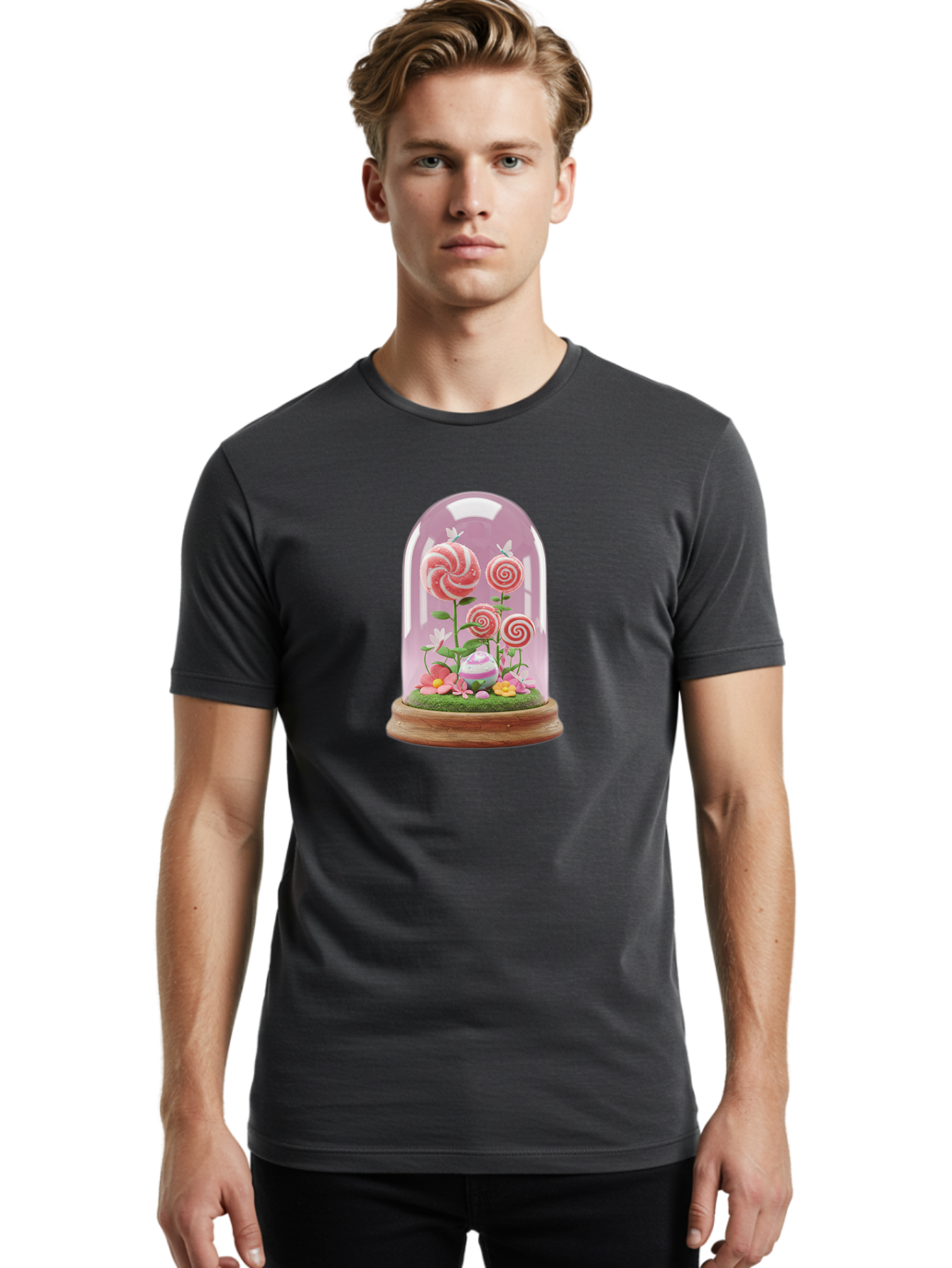 Candy-Land-Dome Men'S Graphic Tee, 100% Cotton, Comfortable Casual Summer Wear, Machine Washable, Vintage Camera, Old Camera, Antique Camera, Black Camera, Classic Photography, Photography Equipment, Nostalgic Device, Film Camera, Camera Art Baj373
