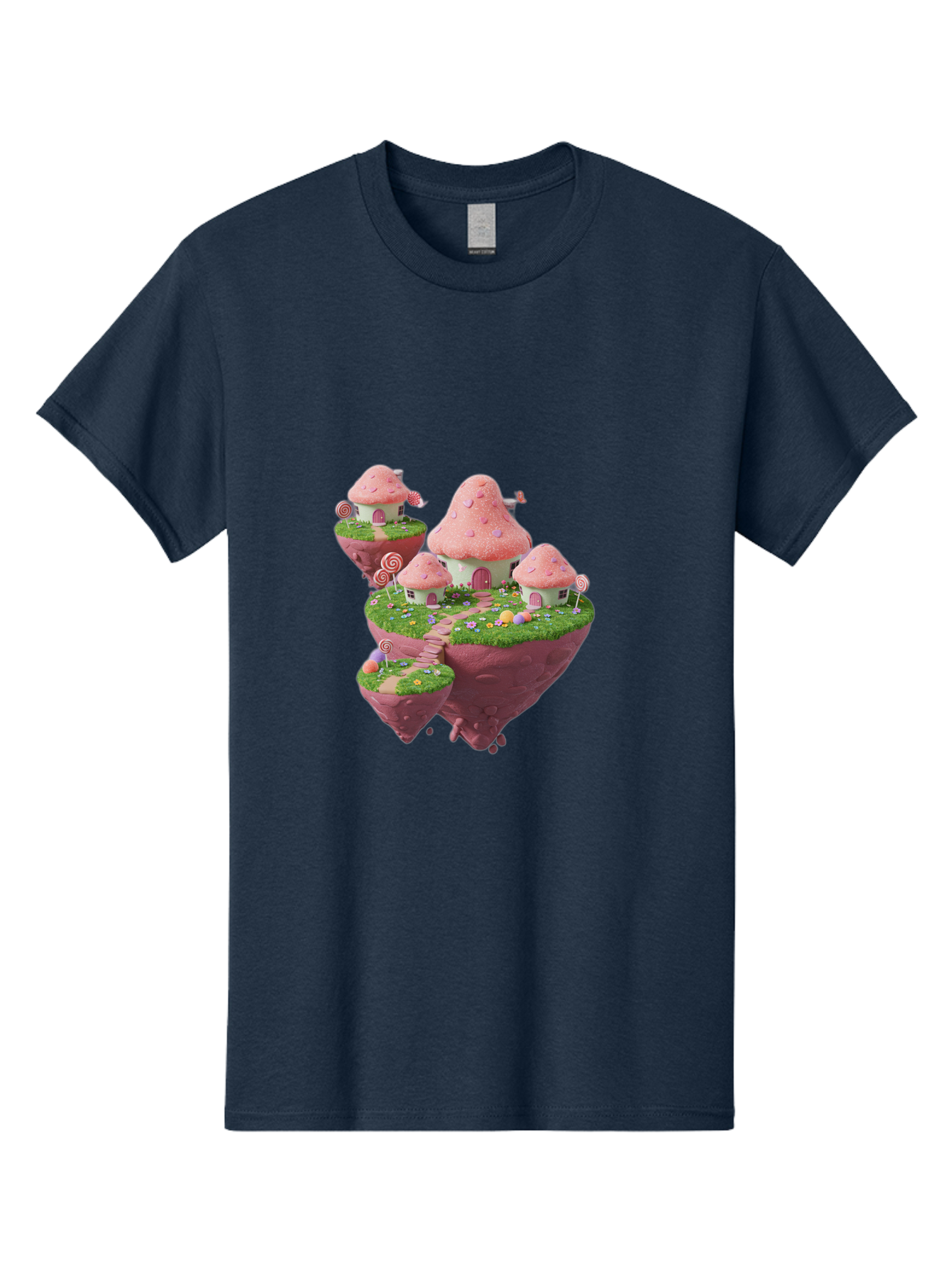 Candy-Land-Mushroom-Houses Men'S Graphic Tee, 100% Cotton, Comfortable Casual Summer Wear, Machine Washable, Vintage Camera, Old Camera, Antique Camera, Black Camera, Classic Photography, Photography Equipment, Nostalgic Device, Film Camera, Baj374