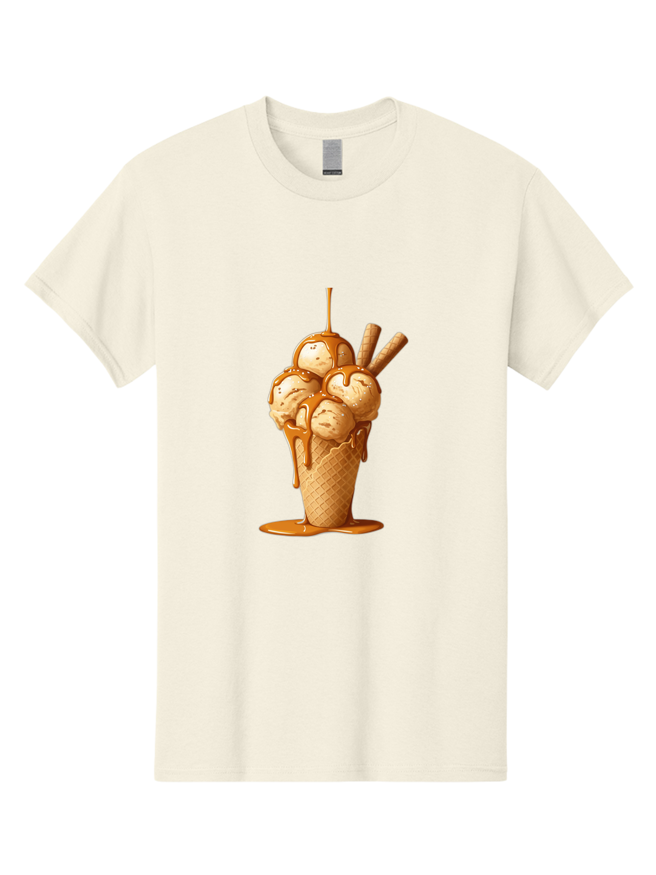 Caramel-Ice-Cream-Cone Men'S Graphic Tee, 100% Cotton, Comfortable Casual Summer Wear, Machine Washable, Vintage Camera, Old Camera, Antique Camera, Black Camera, Classic Photography, Photography Equipment, Nostalgic Device, Film Camera, Baj378