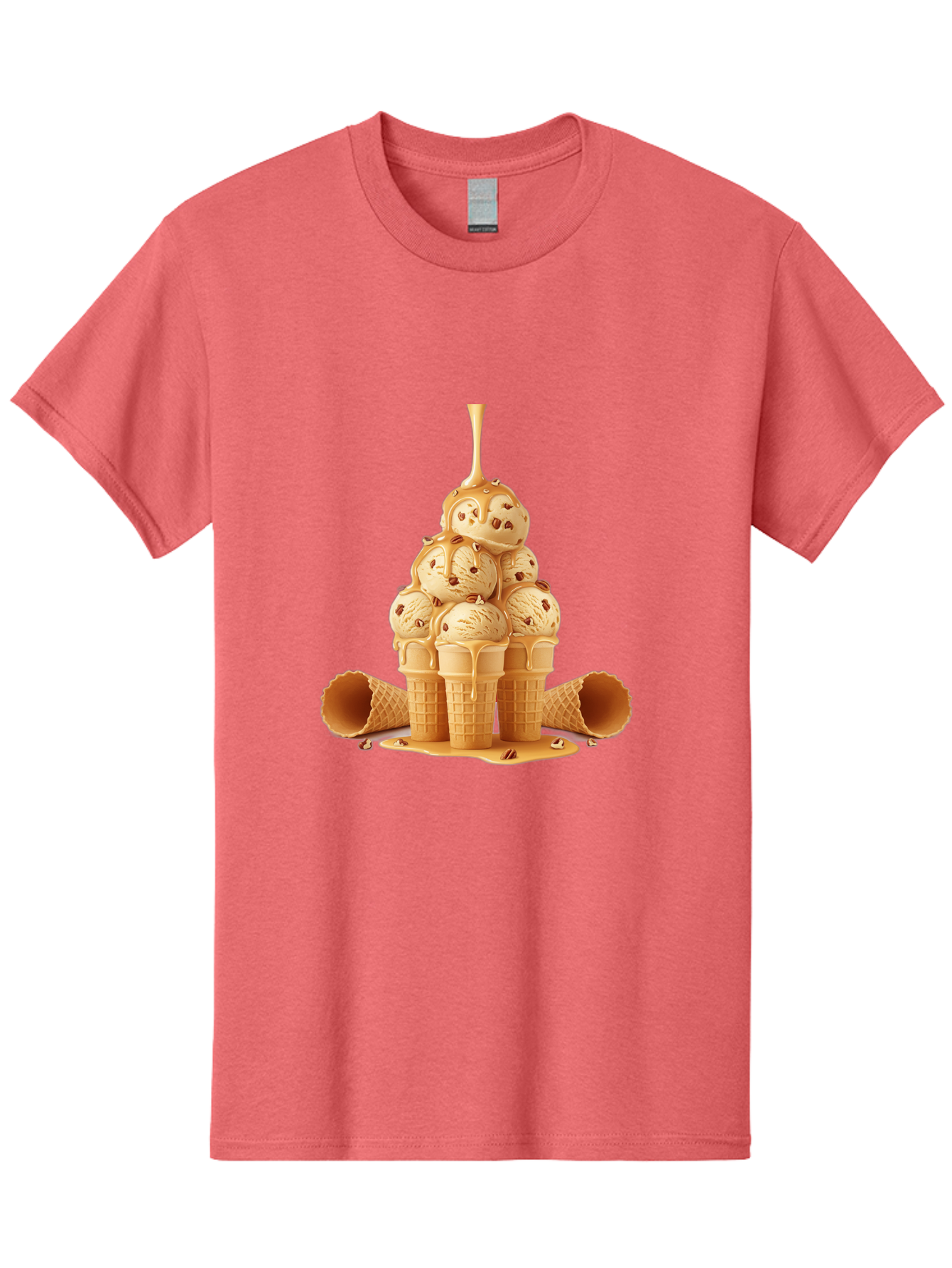 Caramel-Ice-Cream-Cones Men'S Graphic Tee, 100% Cotton, Comfortable Casual Summer Wear, Machine Washable, Vintage Camera, Old Camera, Antique Camera, Black Camera, Classic Photography, Photography Equipment, Nostalgic Device, Film Camera, Baj379