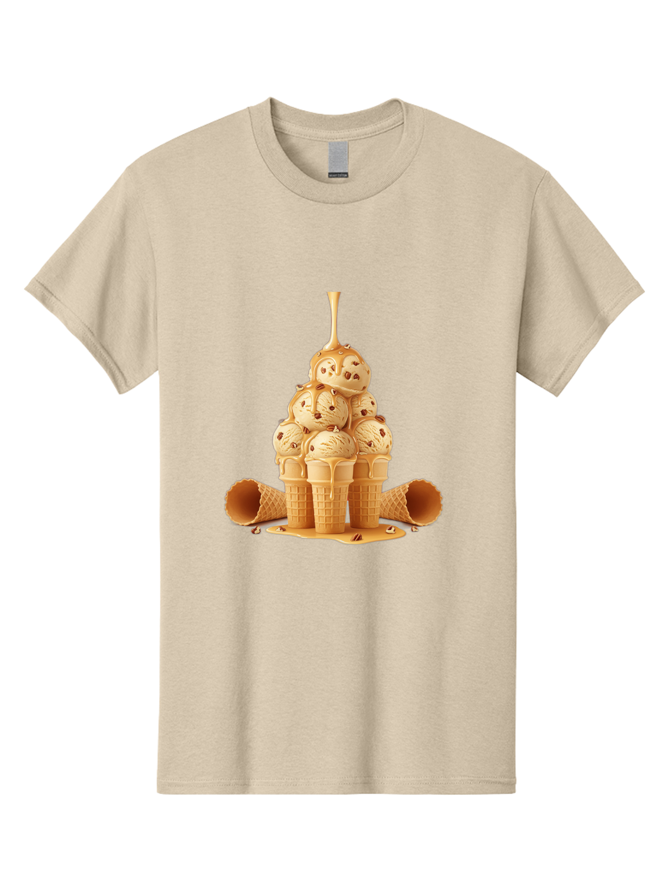 Caramel-Ice-Cream-Cones Men'S Graphic Tee, 100% Cotton, Comfortable Casual Summer Wear, Machine Washable, Vintage Camera, Old Camera, Antique Camera, Black Camera, Classic Photography, Photography Equipment, Nostalgic Device, Film Camera, Baj379