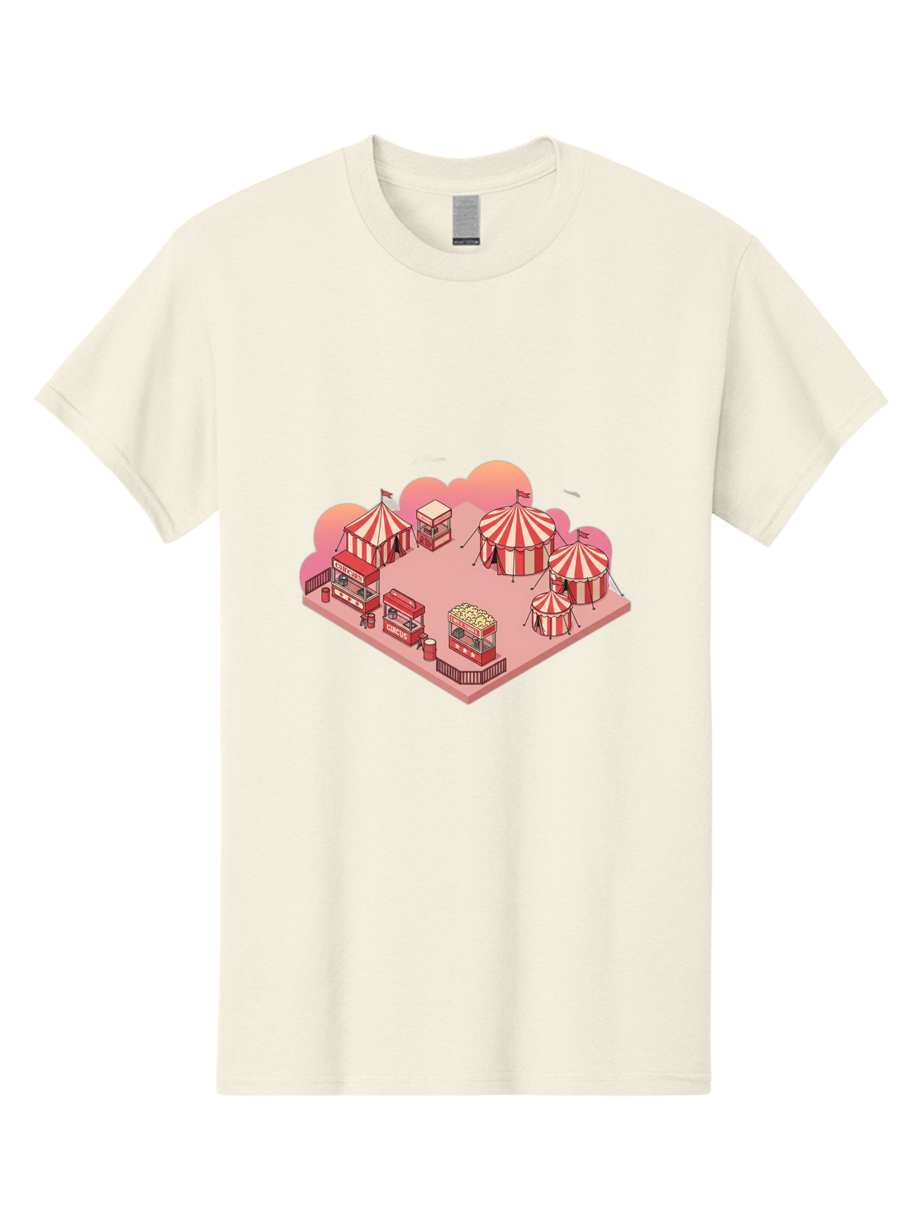 Carnival-Scene-1 Men'S Graphic Tee, 100% Cotton, Comfortable Casual Summer Wear, Machine Washable, Vintage Camera, Old Camera, Antique Camera, Black Camera, Classic Photography, Photography Equipment, Nostalgic Device, Film Camera, Camera Art Baj380
