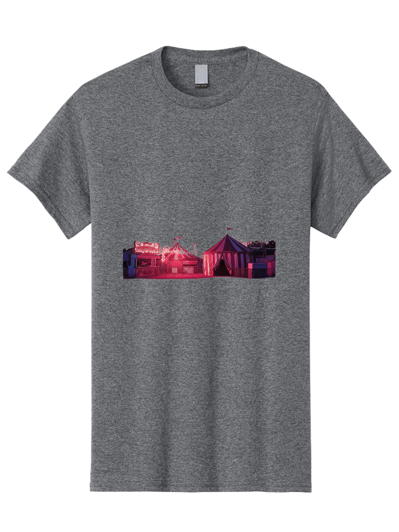 Carnival-Scene-2 Men'S Graphic Tee, 100% Cotton, Comfortable Casual Summer Wear, Machine Washable, Vintage Camera, Old Camera, Antique Camera, Black Camera, Classic Photography, Photography Equipment, Nostalgic Device, Film Camera, Camera Art Baj381