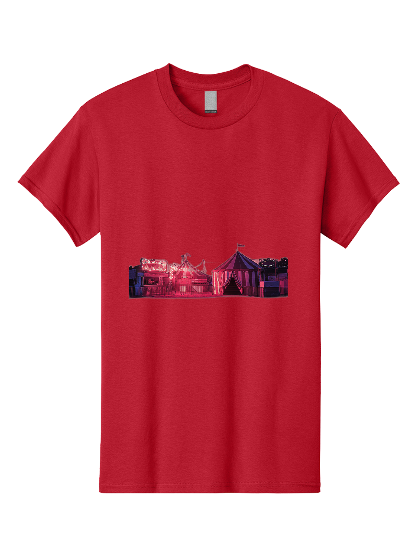 Carnival-Scene-2 Men'S Graphic Tee, 100% Cotton, Comfortable Casual Summer Wear, Machine Washable, Vintage Camera, Old Camera, Antique Camera, Black Camera, Classic Photography, Photography Equipment, Nostalgic Device, Film Camera, Camera Art Baj381
