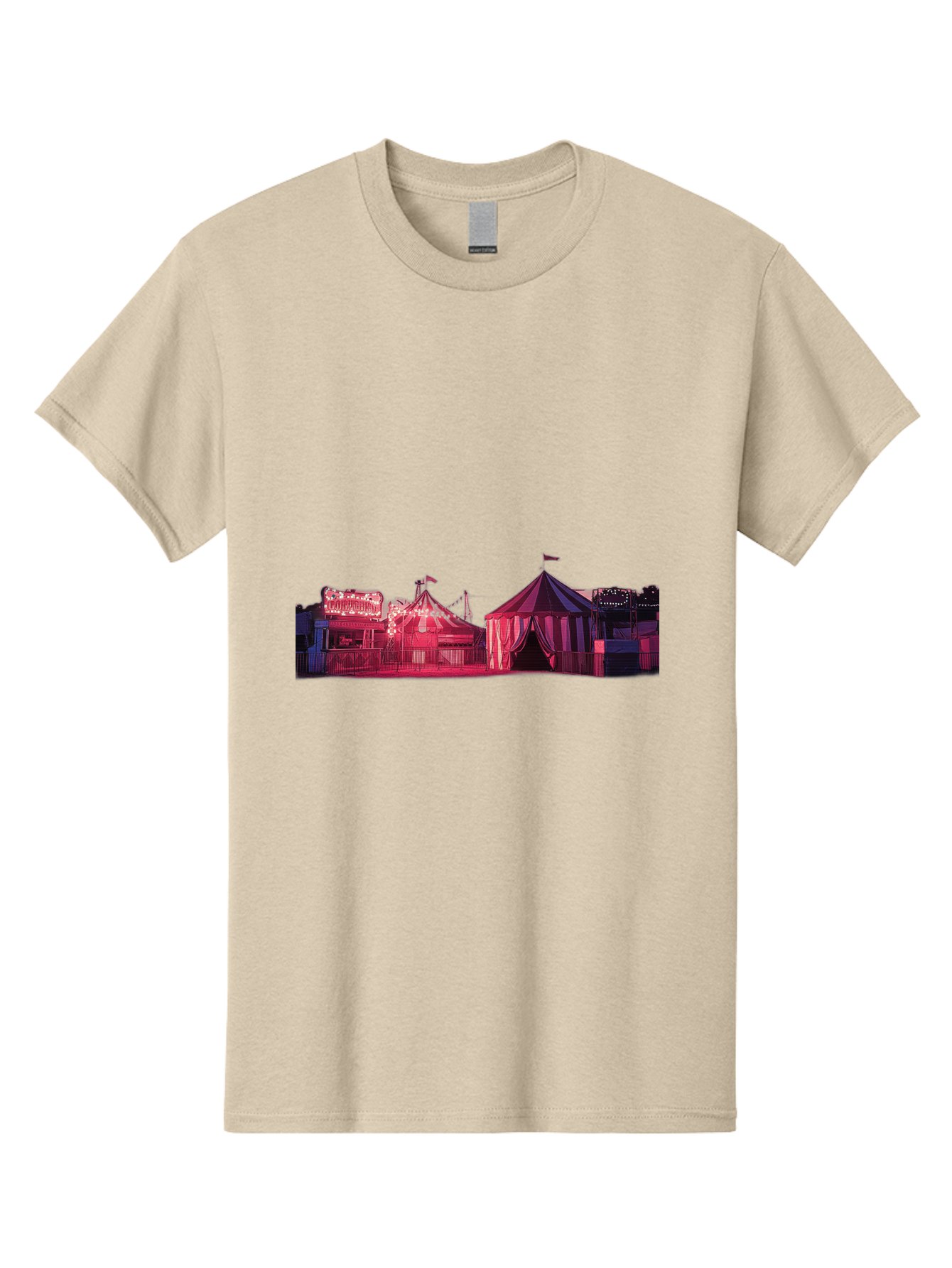Carnival-Scene-2 Men'S Graphic Tee, 100% Cotton, Comfortable Casual Summer Wear, Machine Washable, Vintage Camera, Old Camera, Antique Camera, Black Camera, Classic Photography, Photography Equipment, Nostalgic Device, Film Camera, Camera Art Baj381