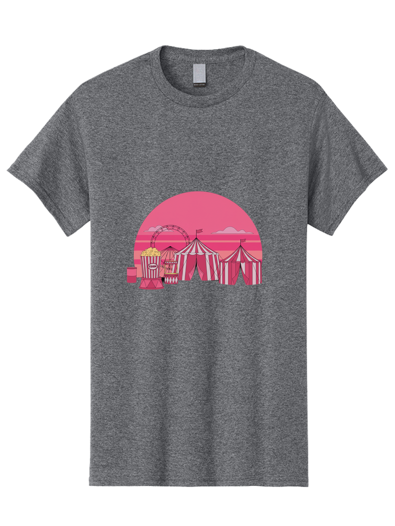 Carnival-Scene Men'S Graphic Tee, 100% Cotton, Comfortable Casual Summer Wear, Machine Washable, Vintage Camera, Old Camera, Antique Camera, Black Camera, Classic Photography, Photography Equipment, Nostalgic Device, Film Camera, Camera Art Baj382