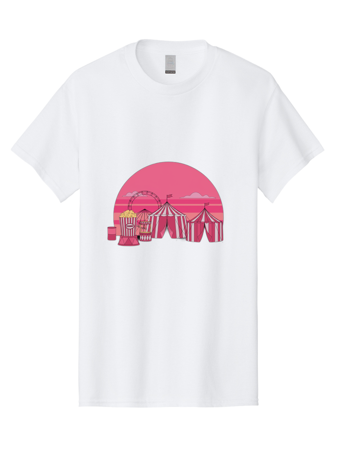 Carnival-Scene Men'S Graphic Tee, 100% Cotton, Comfortable Casual Summer Wear, Machine Washable, Vintage Camera, Old Camera, Antique Camera, Black Camera, Classic Photography, Photography Equipment, Nostalgic Device, Film Camera, Camera Art Baj382