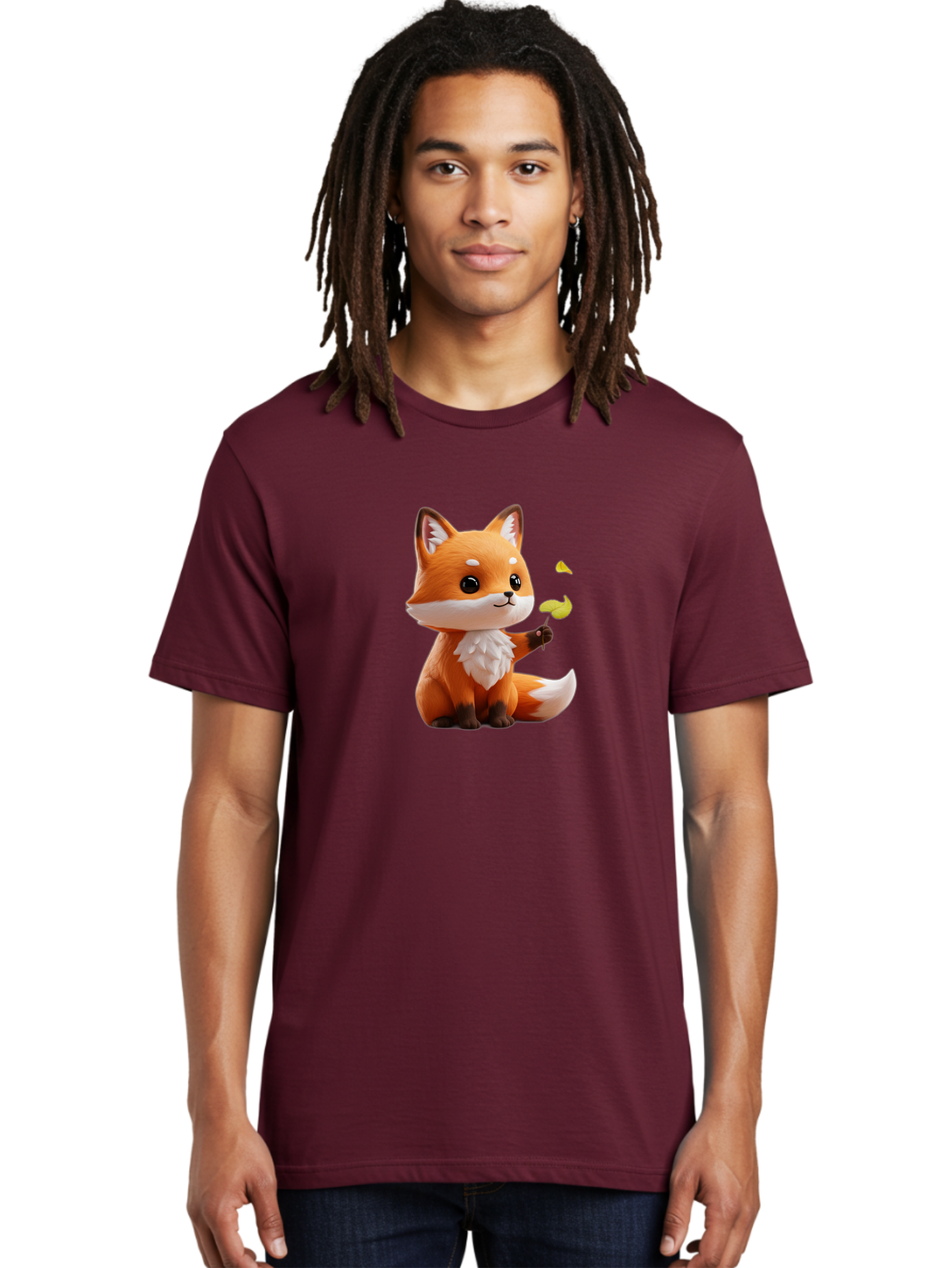 Cartoon-Fox-2 Men'S Graphic Tee, 100% Cotton, Comfortable Casual Summer Wear, Machine Washable, Vintage Camera, Old Camera, Antique Camera, Black Camera, Classic Photography, Photography Equipment, Nostalgic Device, Film Camera, Camera Art Baj384