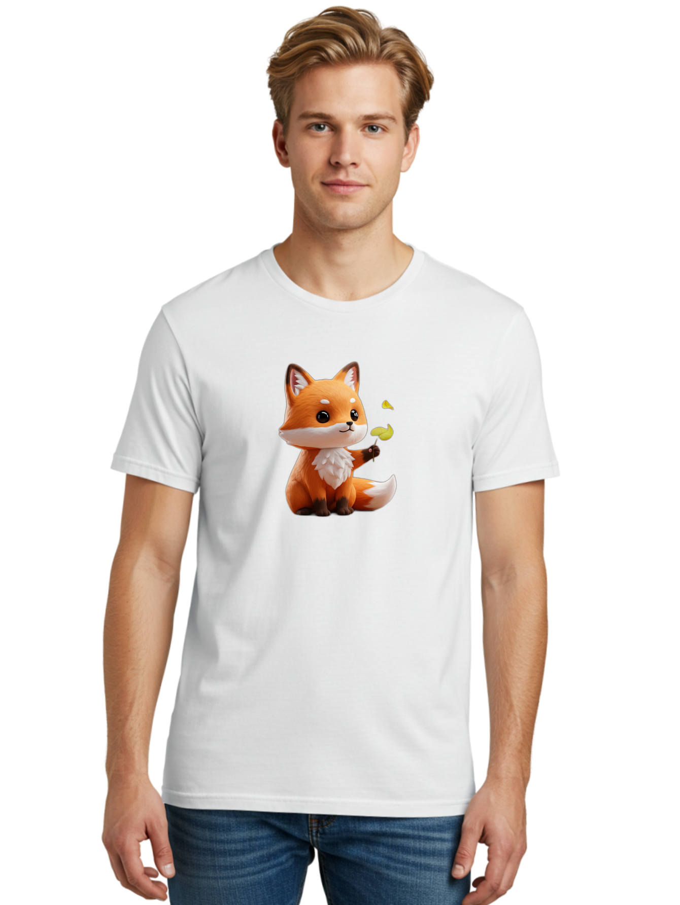 Cartoon-Fox-2 Men'S Graphic Tee, 100% Cotton, Comfortable Casual Summer Wear, Machine Washable, Vintage Camera, Old Camera, Antique Camera, Black Camera, Classic Photography, Photography Equipment, Nostalgic Device, Film Camera, Camera Art Baj384
