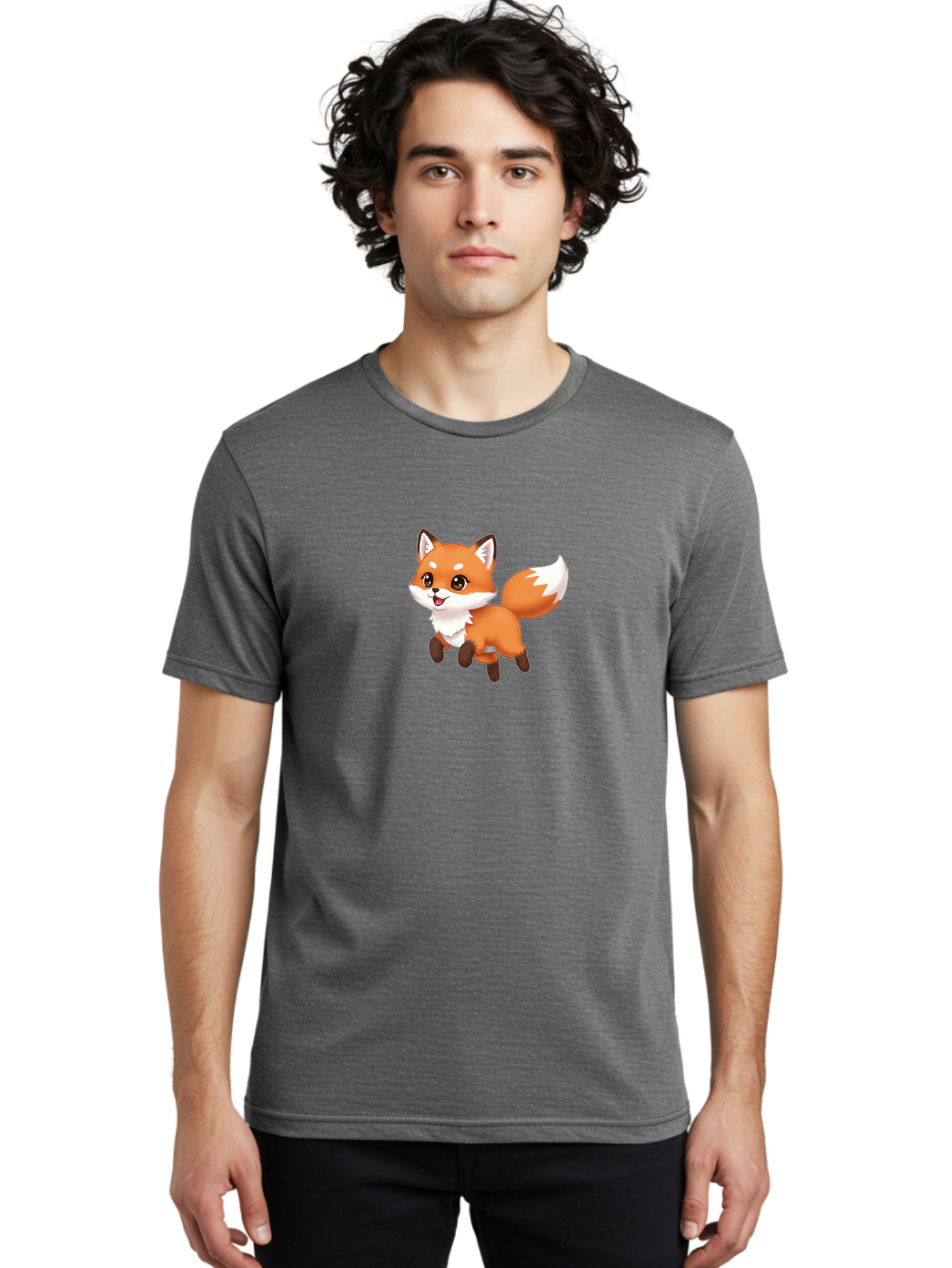 Cartoon-Fox Men'S Graphic Tee, 100% Cotton, Comfortable Casual Summer Wear, Machine Washable, Vintage Camera, Old Camera, Antique Camera, Black Camera, Classic Photography, Photography Equipment, Nostalgic Device, Film Camera, Camera Art Baj386