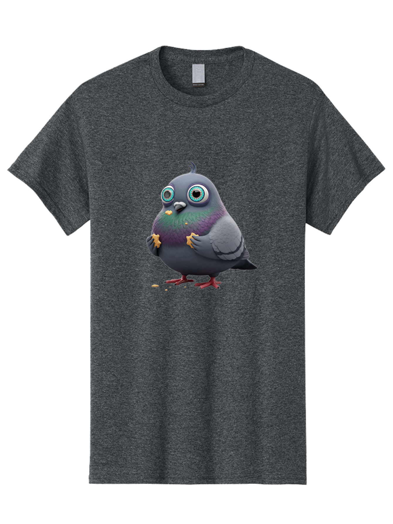 Cartoon-Pigeon Men'S Graphic Tee, 100% Cotton, Comfortable Casual Summer Wear, Machine Washable, Vintage Camera, Old Camera, Antique Camera, Black Camera, Classic Photography, Photography Equipment, Nostalgic Device, Film Camera, Camera Art Baj387