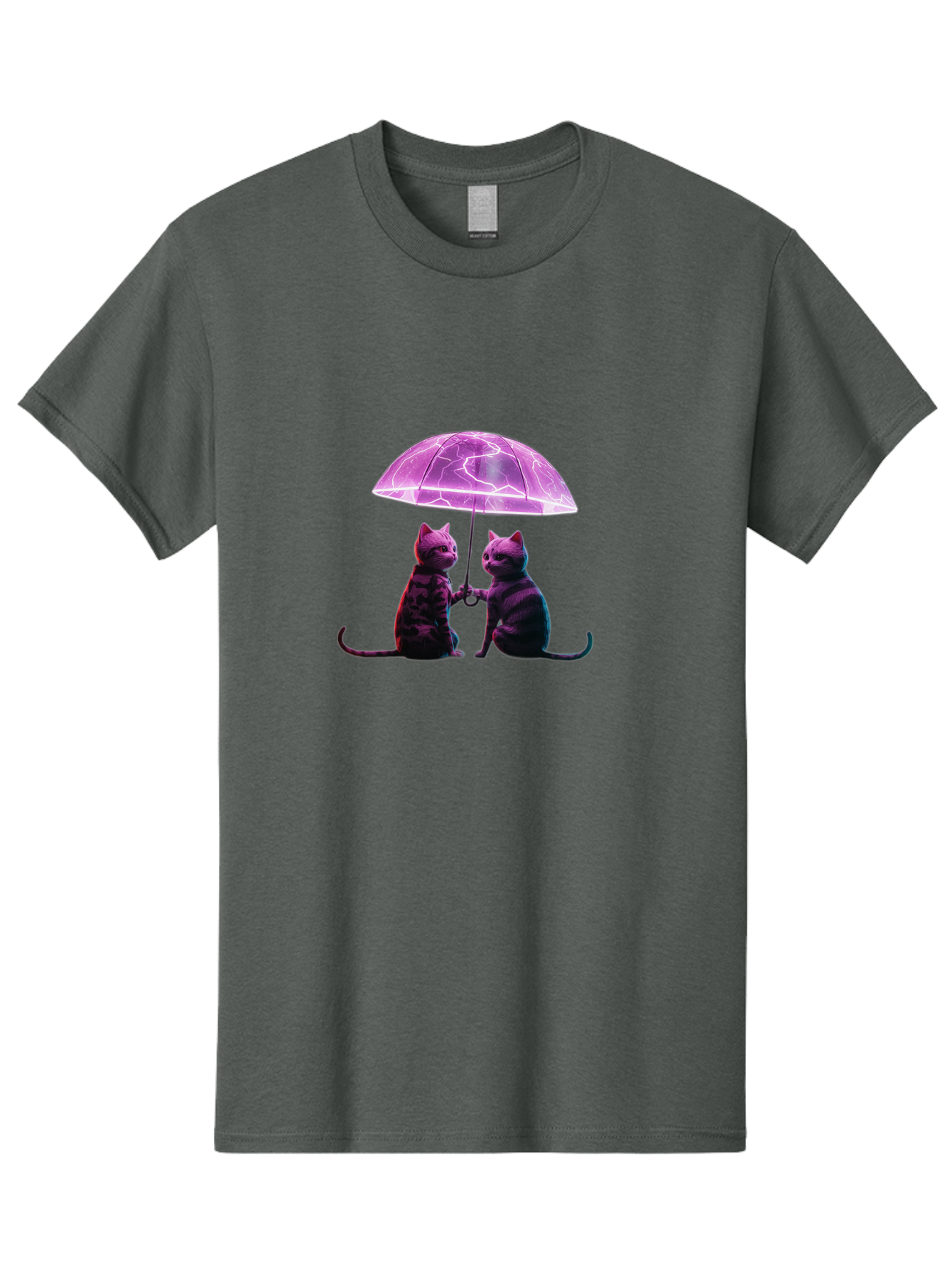 Cats-Under-Electric-Umbrella Men'S Graphic Tee, 100% Cotton, Comfortable Casual Summer Wear, Machine Washable, Vintage Camera, Old Camera, Antique Camera, Black Camera, Classic Photography, Photography Equipment, Nostalgic Device, Film Camera, Baj388