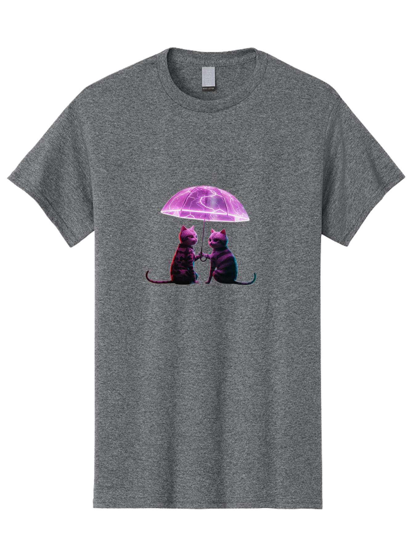 Cats-Under-Electric-Umbrella Men'S Graphic Tee, 100% Cotton, Comfortable Casual Summer Wear, Machine Washable, Vintage Camera, Old Camera, Antique Camera, Black Camera, Classic Photography, Photography Equipment, Nostalgic Device, Film Camera, Baj388