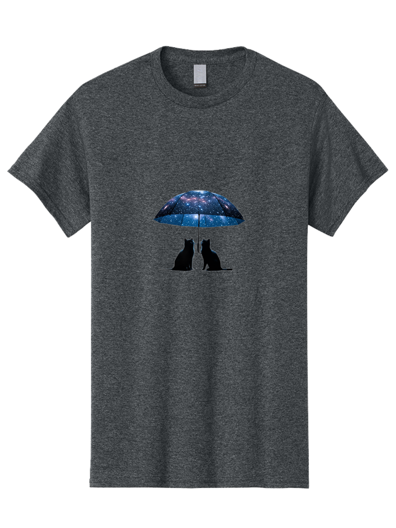 Cats-Under-Galaxy-Umbrella Men'S Graphic Tee, 100% Cotton, Comfortable Casual Summer Wear, Machine Washable, Vintage Camera, Old Camera, Antique Camera, Black Camera, Classic Photography, Photography Equipment, Nostalgic Device, Film Camera, Baj389