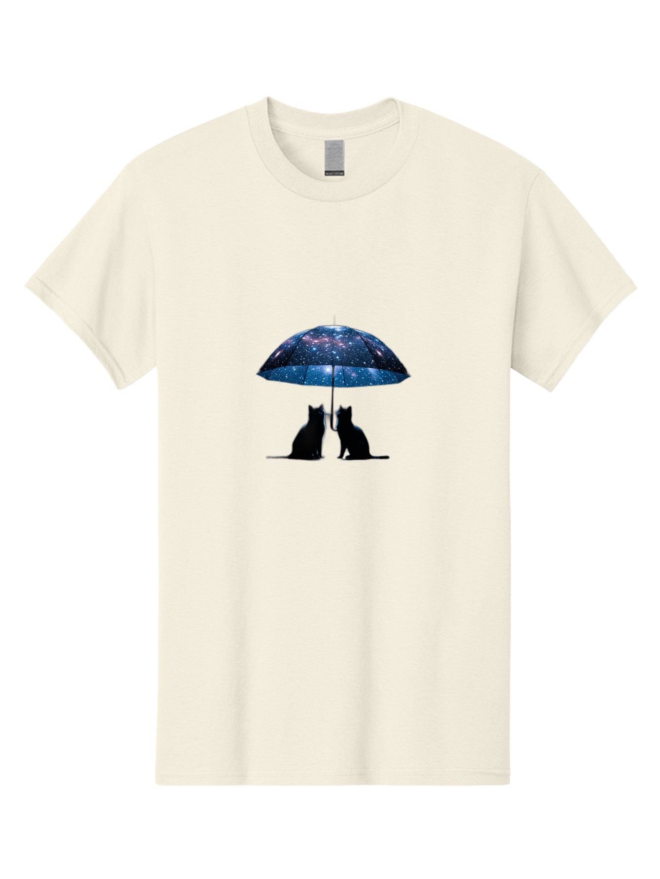 Cats-Under-Galaxy-Umbrella Men'S Graphic Tee, 100% Cotton, Comfortable Casual Summer Wear, Machine Washable, Vintage Camera, Old Camera, Antique Camera, Black Camera, Classic Photography, Photography Equipment, Nostalgic Device, Film Camera, Baj389
