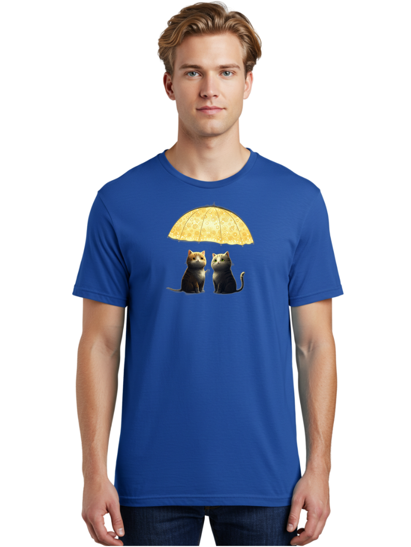 Cats-Under-Umbrella Men'S Graphic Tee, 100% Cotton, Comfortable Casual Summer Wear, Machine Washable, Vintage Camera, Old Camera, Antique Camera, Black Camera, Classic Photography, Photography Equipment, Nostalgic Device, Film Camera, Baj391
