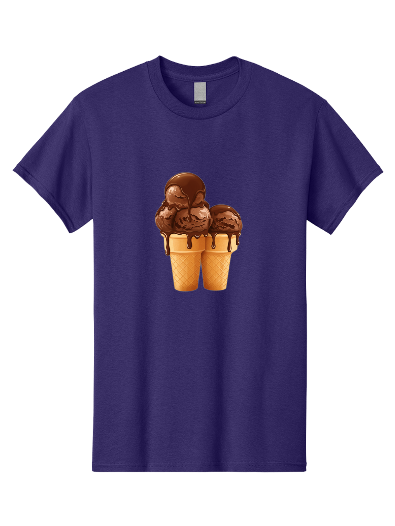Chocolate-Ice-Cream-Cones Men'S Graphic Tee, 100% Cotton, Comfortable Casual Summer Wear, Machine Washable, Vintage Camera, Old Camera, Antique Camera, Black Camera, Classic Photography, Photography Equipment, Nostalgic Device, Film Camera, Baj394