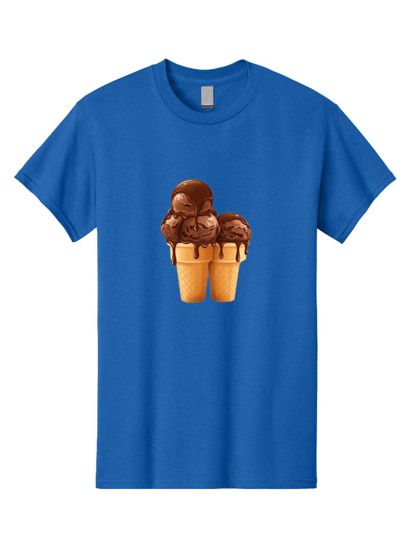 Chocolate-Ice-Cream-Cones Men'S Graphic Tee, 100% Cotton, Comfortable Casual Summer Wear, Machine Washable, Vintage Camera, Old Camera, Antique Camera, Black Camera, Classic Photography, Photography Equipment, Nostalgic Device, Film Camera, Baj394
