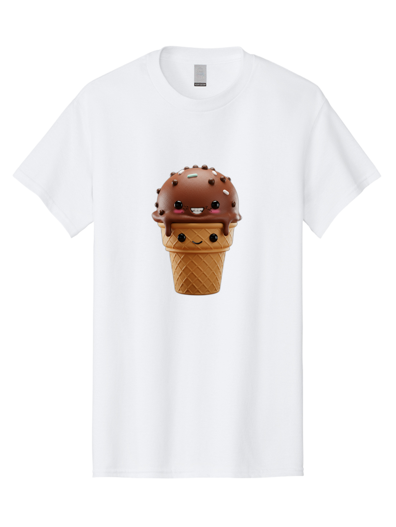 Chocolate-Ice-Cream Men'S Graphic Tee, 100% Cotton, Comfortable Casual Summer Wear, Machine Washable, Vintage Camera, Old Camera, Antique Camera, Black Camera, Classic Photography, Photography Equipment, Nostalgic Device, Film Camera, Baj395