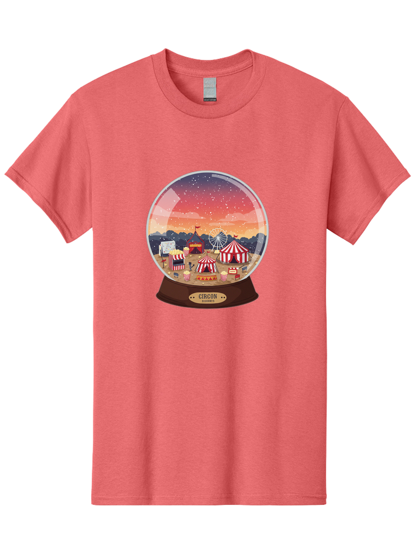 Circon-Snowglobe Men'S Graphic Tee, 100% Cotton, Comfortable Casual Summer Wear, Machine Washable, Vintage Camera, Old Camera, Antique Camera, Black Camera, Classic Photography, Photography Equipment, Nostalgic Device, Film Camera, Camera Art Baj396