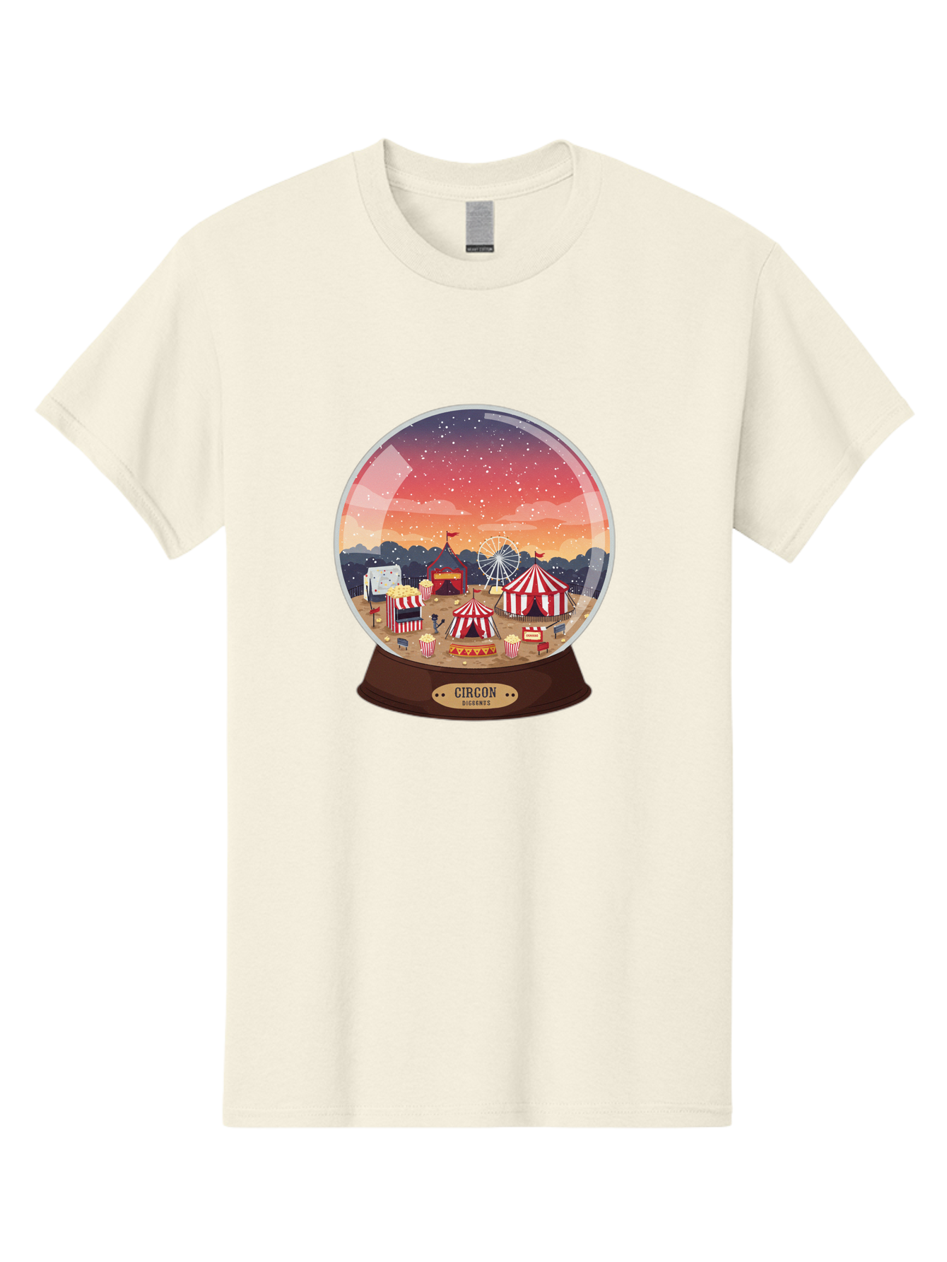 Circon-Snowglobe Men'S Graphic Tee, 100% Cotton, Comfortable Casual Summer Wear, Machine Washable, Vintage Camera, Old Camera, Antique Camera, Black Camera, Classic Photography, Photography Equipment, Nostalgic Device, Film Camera, Camera Art Baj396