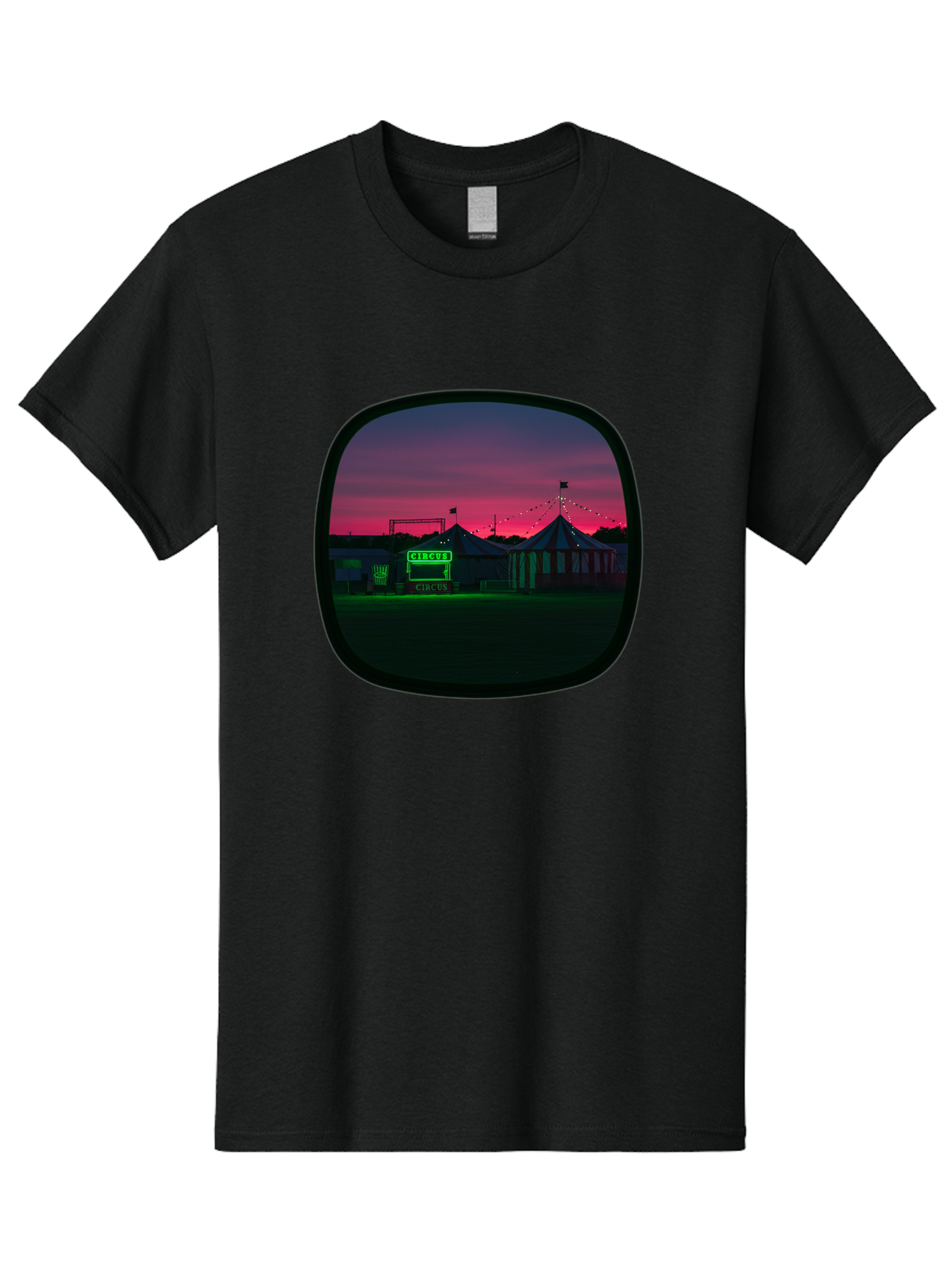 Circus-1 Men'S Graphic Tee, 100% Cotton, Comfortable Casual Summer Wear, Machine Washable, Vintage Camera, Old Camera, Antique Camera, Black Camera, Classic Photography, Photography Equipment, Nostalgic Device, Film Camera, Camera Art Baj398