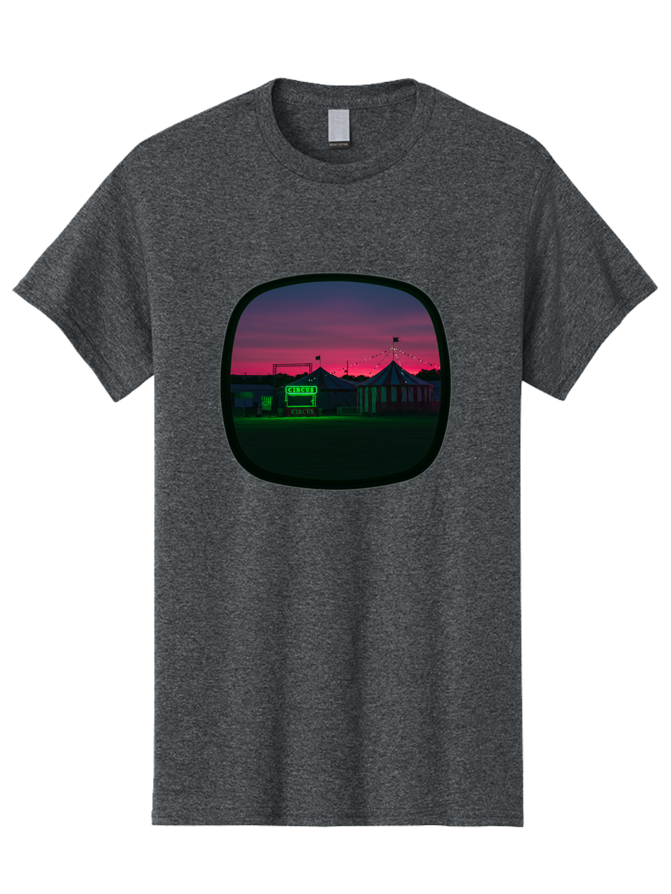 Circus-1 Men'S Graphic Tee, 100% Cotton, Comfortable Casual Summer Wear, Machine Washable, Vintage Camera, Old Camera, Antique Camera, Black Camera, Classic Photography, Photography Equipment, Nostalgic Device, Film Camera, Camera Art Baj398