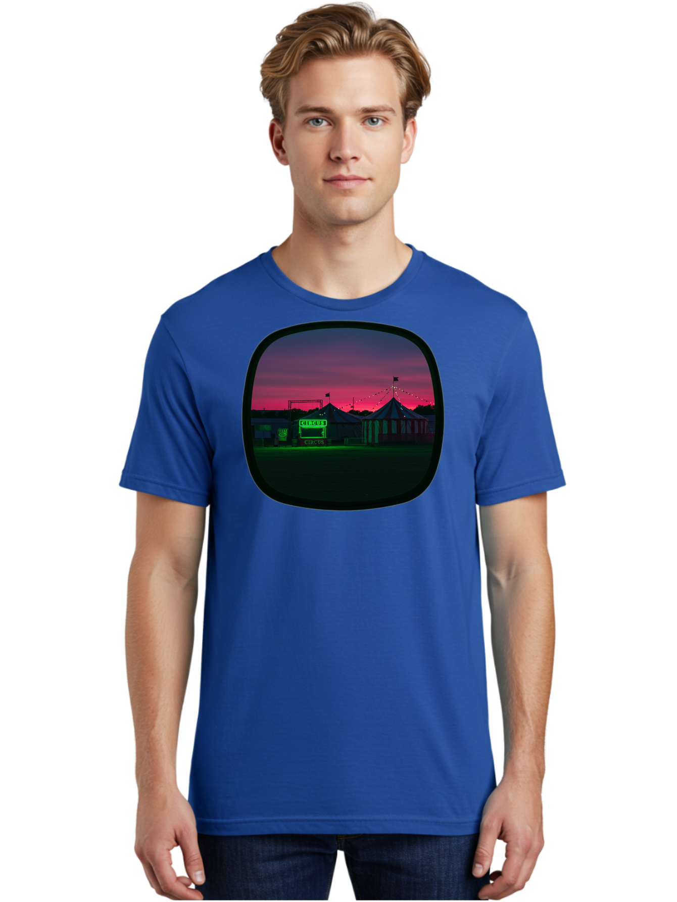 Circus-1 Men'S Graphic Tee, 100% Cotton, Comfortable Casual Summer Wear, Machine Washable, Vintage Camera, Old Camera, Antique Camera, Black Camera, Classic Photography, Photography Equipment, Nostalgic Device, Film Camera, Camera Art Baj398