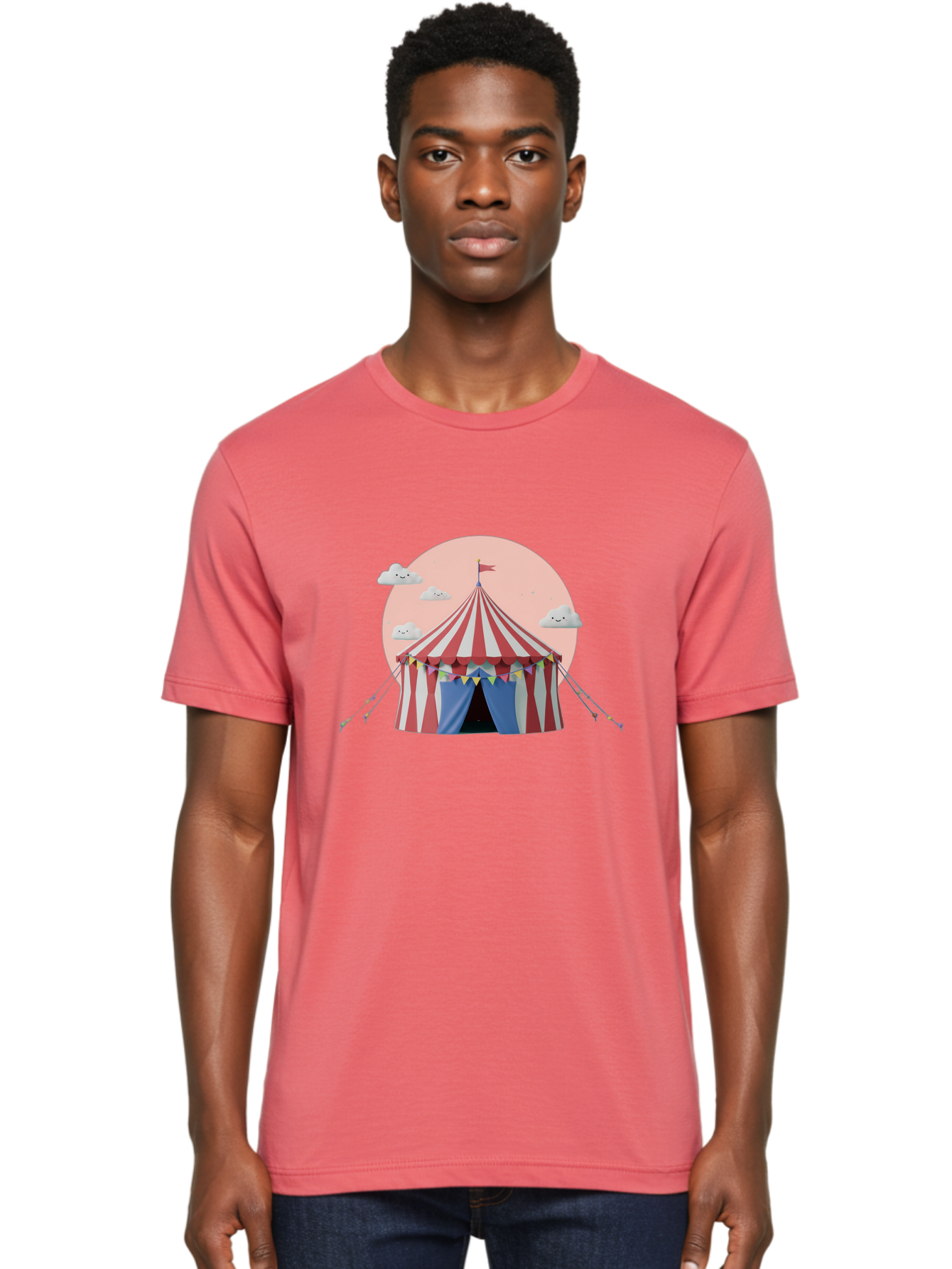 Circus-Tent-3 Men'S Graphic Tee, 100% Cotton, Comfortable Casual Summer Wear, Machine Washable, Vintage Camera, Old Camera, Antique Camera, Black Camera, Classic Photography, Photography Equipment, Nostalgic Device, Film Camera, Camera Art Baj401