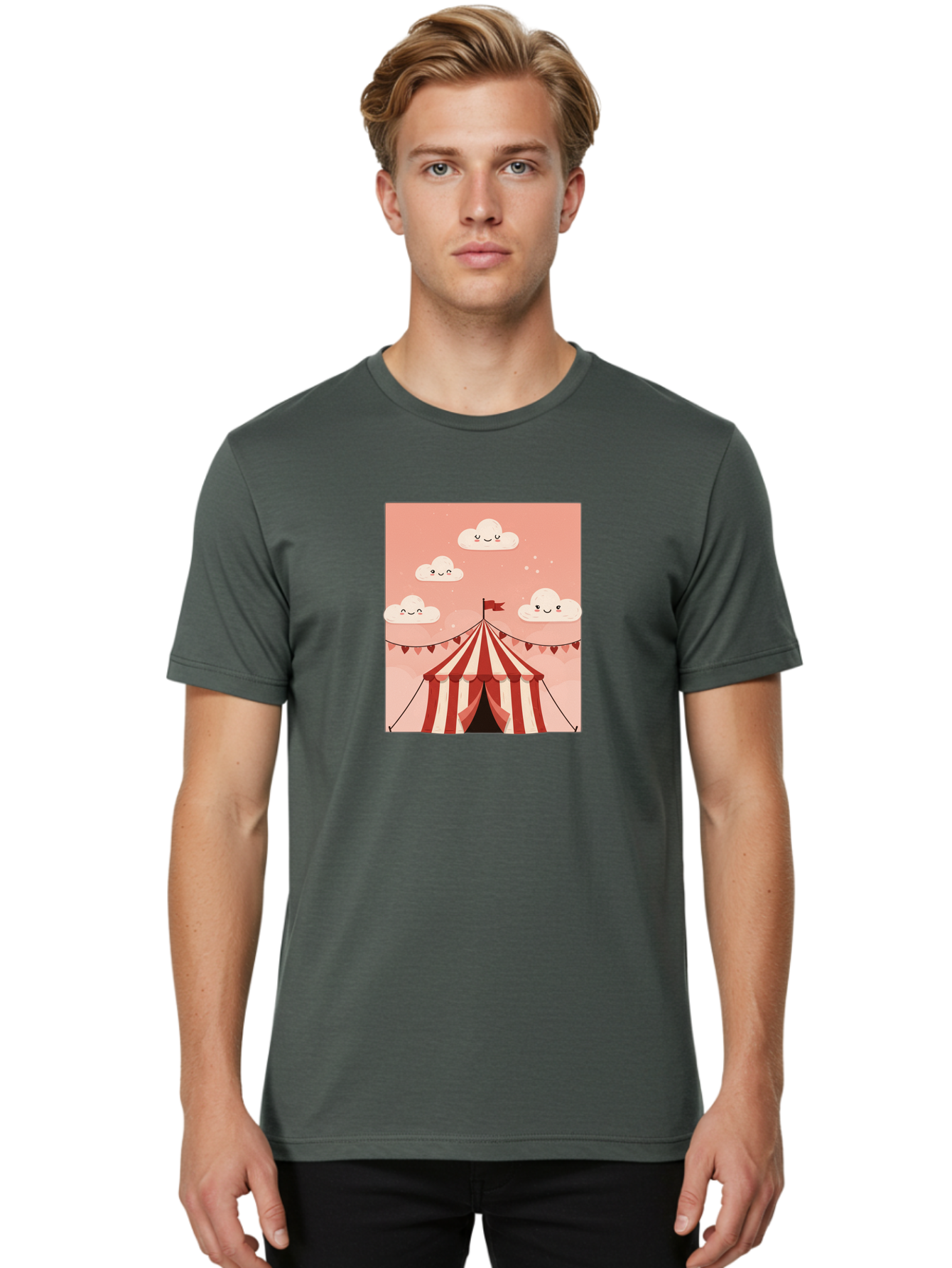 Circus-Tent-4 Men'S Graphic Tee, 100% Cotton, Comfortable Casual Summer Wear, Machine Washable, Vintage Camera, Old Camera, Antique Camera, Black Camera, Classic Photography, Photography Equipment, Nostalgic Device, Film Camera, Camera Art Baj402