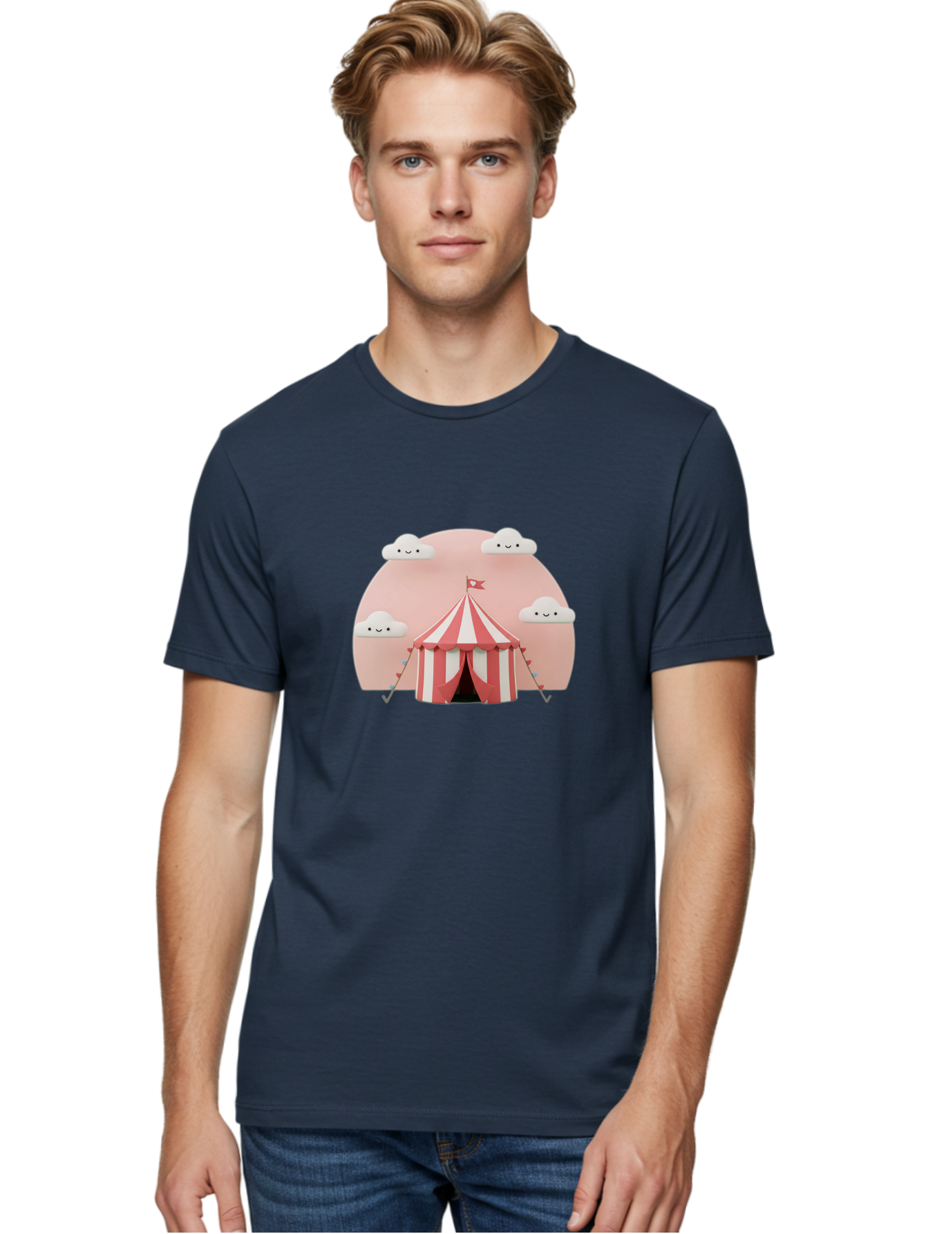 Circus-Tent Men'S Graphic Tee, 100% Cotton, Comfortable Casual Summer Wear, Machine Washable, Vintage Camera, Old Camera, Antique Camera, Black Camera, Classic Photography, Photography Equipment, Nostalgic Device, Film Camera, Camera Art Baj404