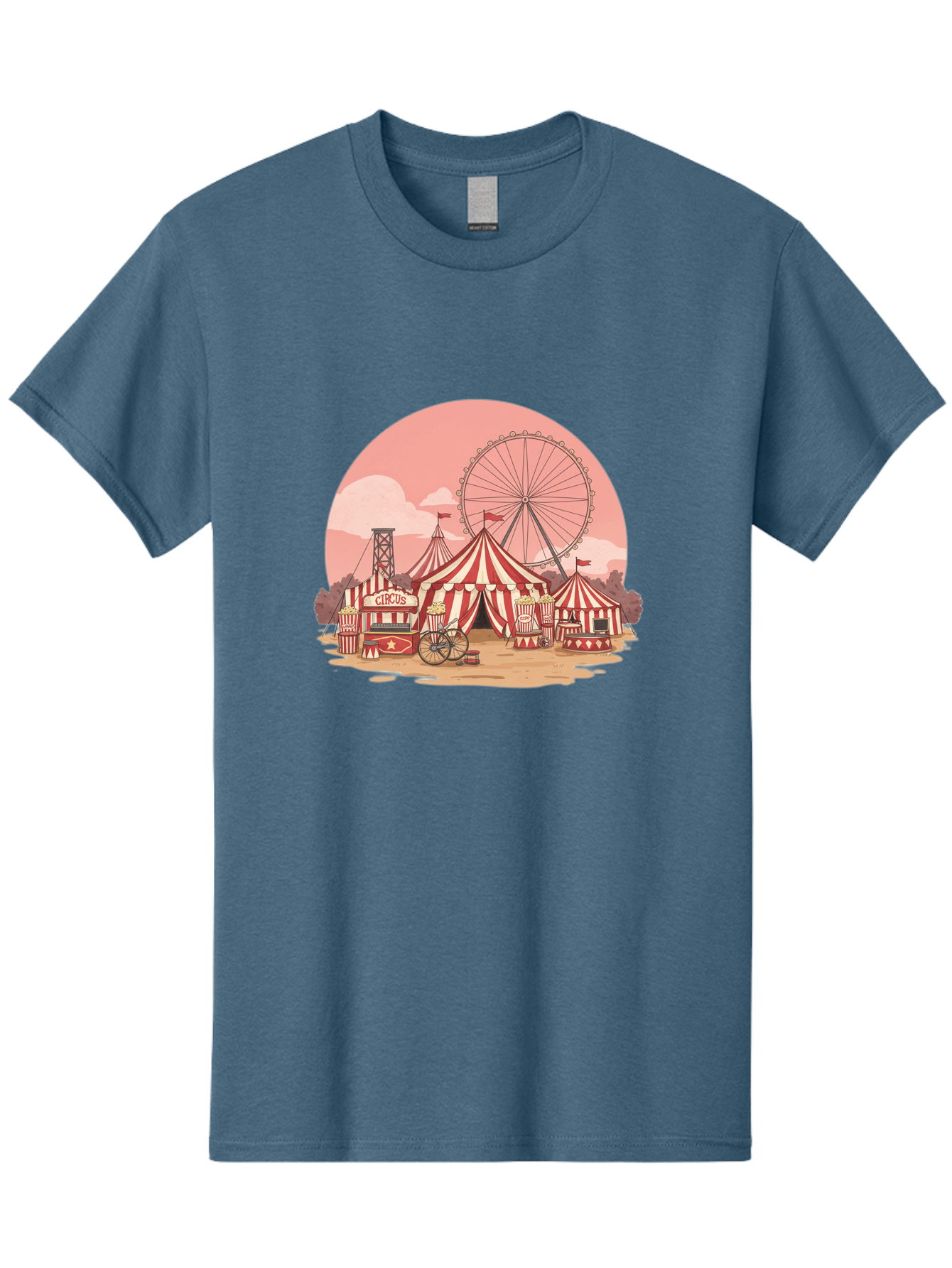 Circus Men'S Graphic Tee, 100% Cotton, Comfortable Casual Summer Wear, Machine Washable, Vintage Camera, Old Camera, Antique Camera, Black Camera, Classic Photography, Photography Equipment, Nostalgic Device, Film Camera, Camera Art Baj405