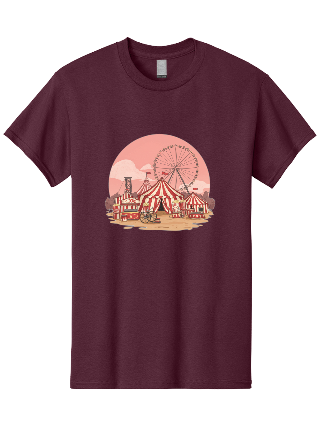 Circus Men'S Graphic Tee, 100% Cotton, Comfortable Casual Summer Wear, Machine Washable, Vintage Camera, Old Camera, Antique Camera, Black Camera, Classic Photography, Photography Equipment, Nostalgic Device, Film Camera, Camera Art Baj405