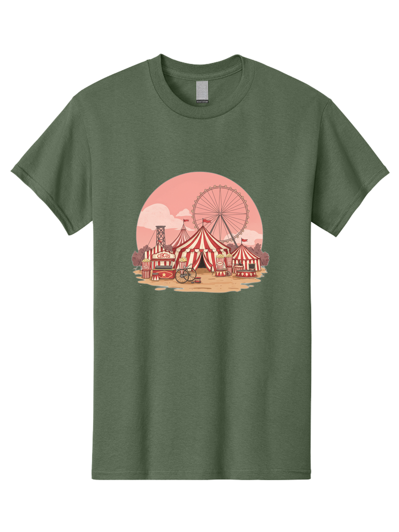 Circus Men'S Graphic Tee, 100% Cotton, Comfortable Casual Summer Wear, Machine Washable, Vintage Camera, Old Camera, Antique Camera, Black Camera, Classic Photography, Photography Equipment, Nostalgic Device, Film Camera, Camera Art Baj405