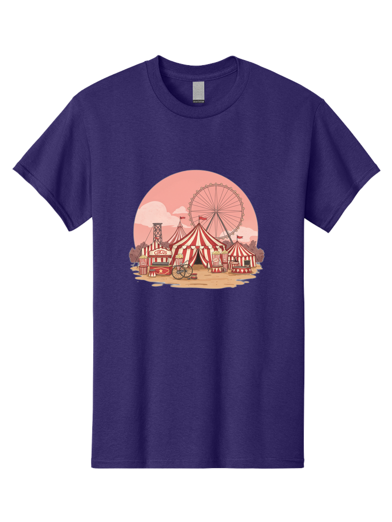 Circus Men'S Graphic Tee, 100% Cotton, Comfortable Casual Summer Wear, Machine Washable, Vintage Camera, Old Camera, Antique Camera, Black Camera, Classic Photography, Photography Equipment, Nostalgic Device, Film Camera, Camera Art Baj405
