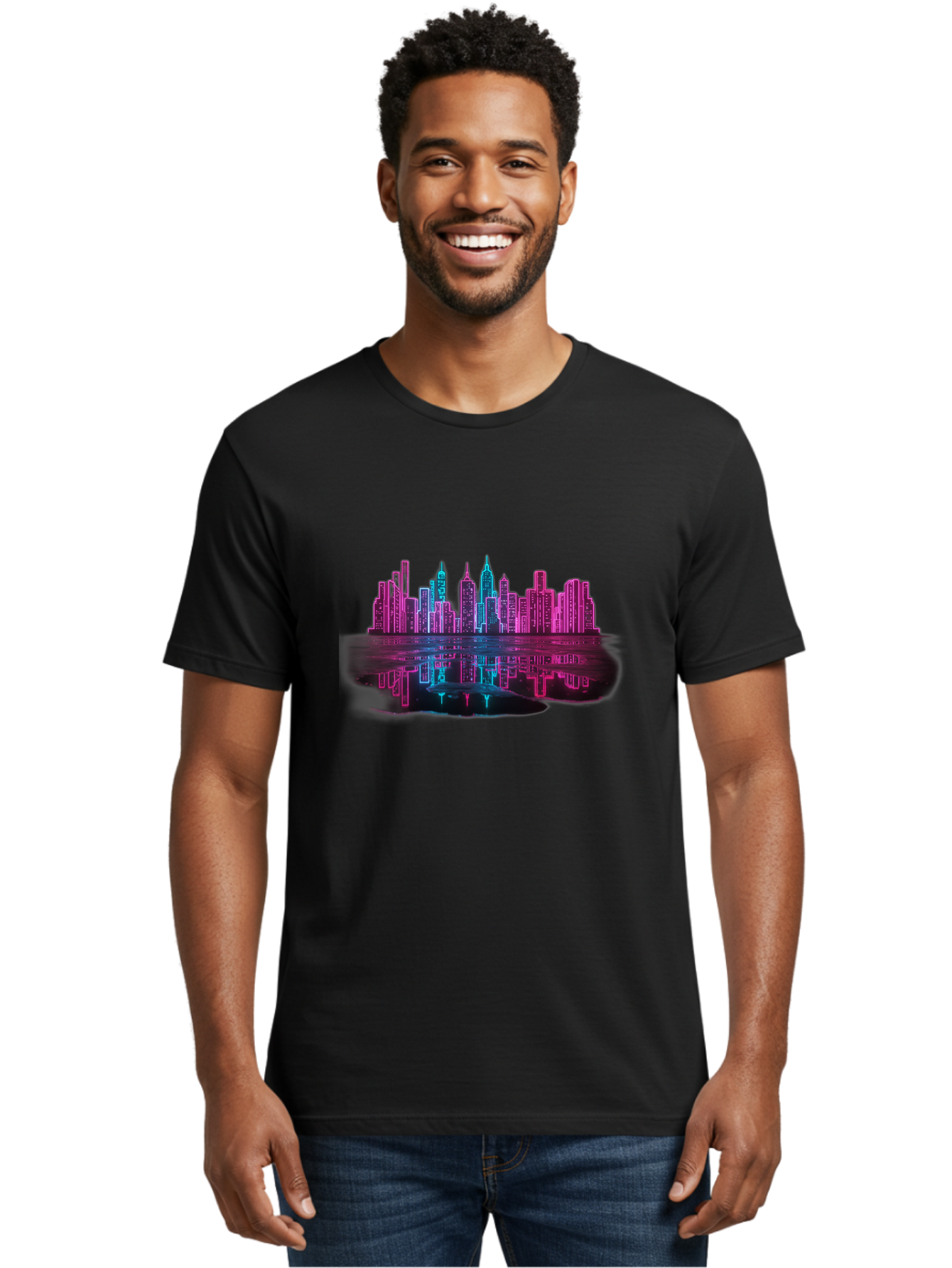 City-Skyline Men'S Graphic Tee, 100% Cotton, Comfortable Casual Summer Wear, Machine Washable, Vintage Camera, Old Camera, Antique Camera, Black Camera, Classic Photography, Photography Equipment, Nostalgic Device, Film Camera, Camera Art Baj406