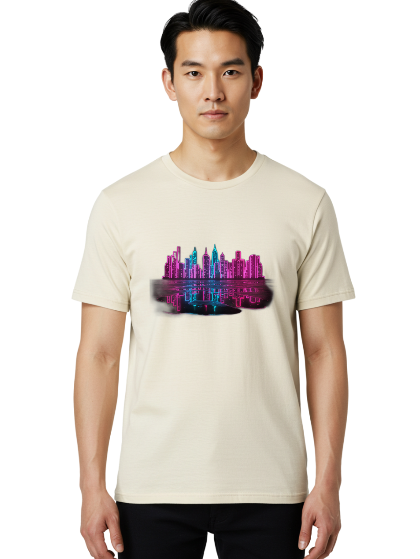 City-Skyline Men'S Graphic Tee, 100% Cotton, Comfortable Casual Summer Wear, Machine Washable, Vintage Camera, Old Camera, Antique Camera, Black Camera, Classic Photography, Photography Equipment, Nostalgic Device, Film Camera, Camera Art Baj406